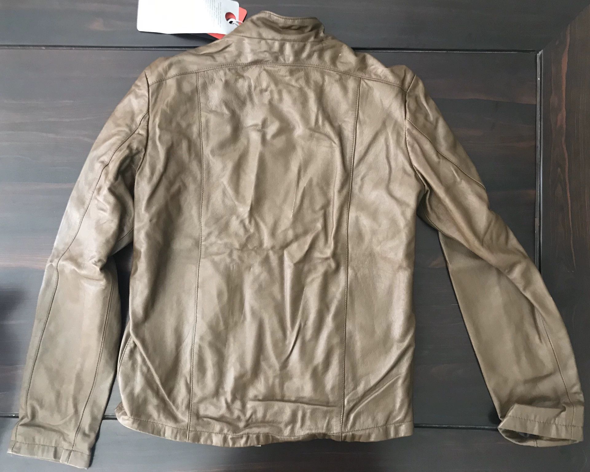 Giorgio Brato brown leather motorcycle jacket by giorgio brato Size US L / EU 52-54 / 3 - 5 Thumbnail
