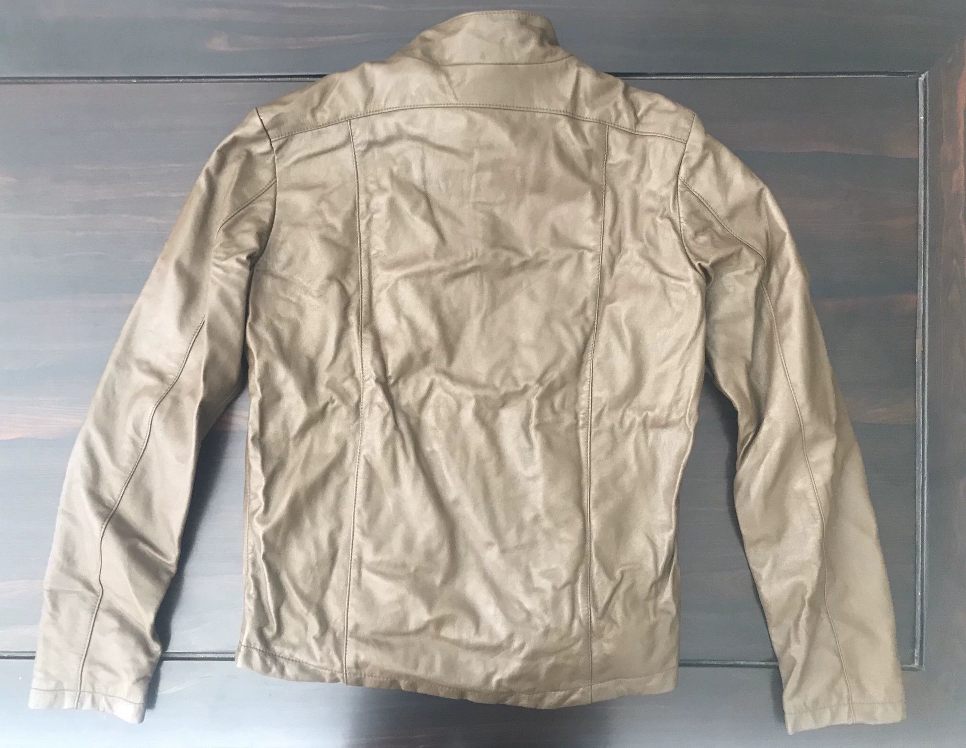 Giorgio Brato brown leather motorcycle jacket by giorgio brato Size US L / EU 52-54 / 3 - 3 Thumbnail