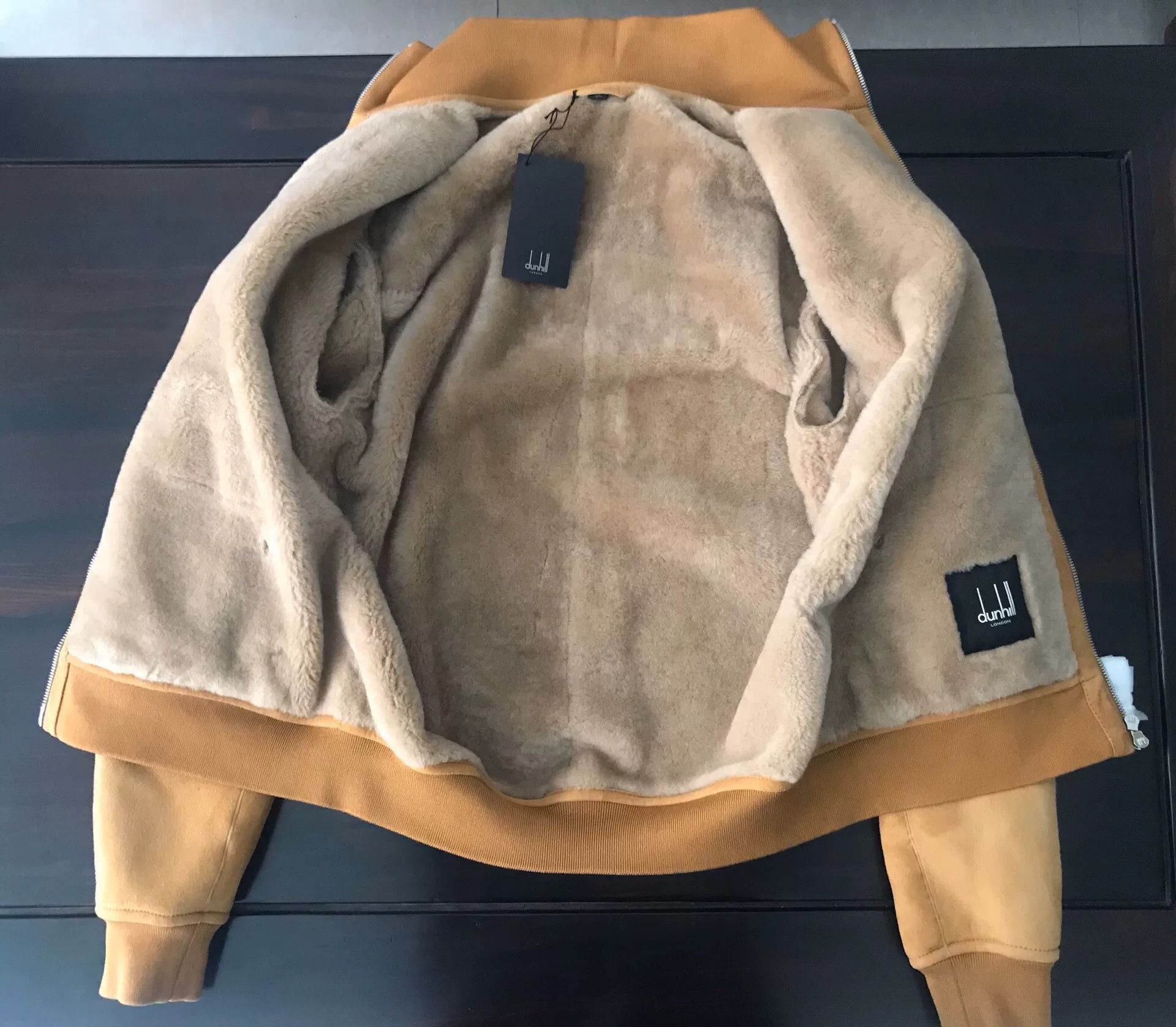Alfred Dunhill dunhill sheepskin warm bomber jacket size S Size US S / EU 44-46 / 1 - 4 Thumbnail