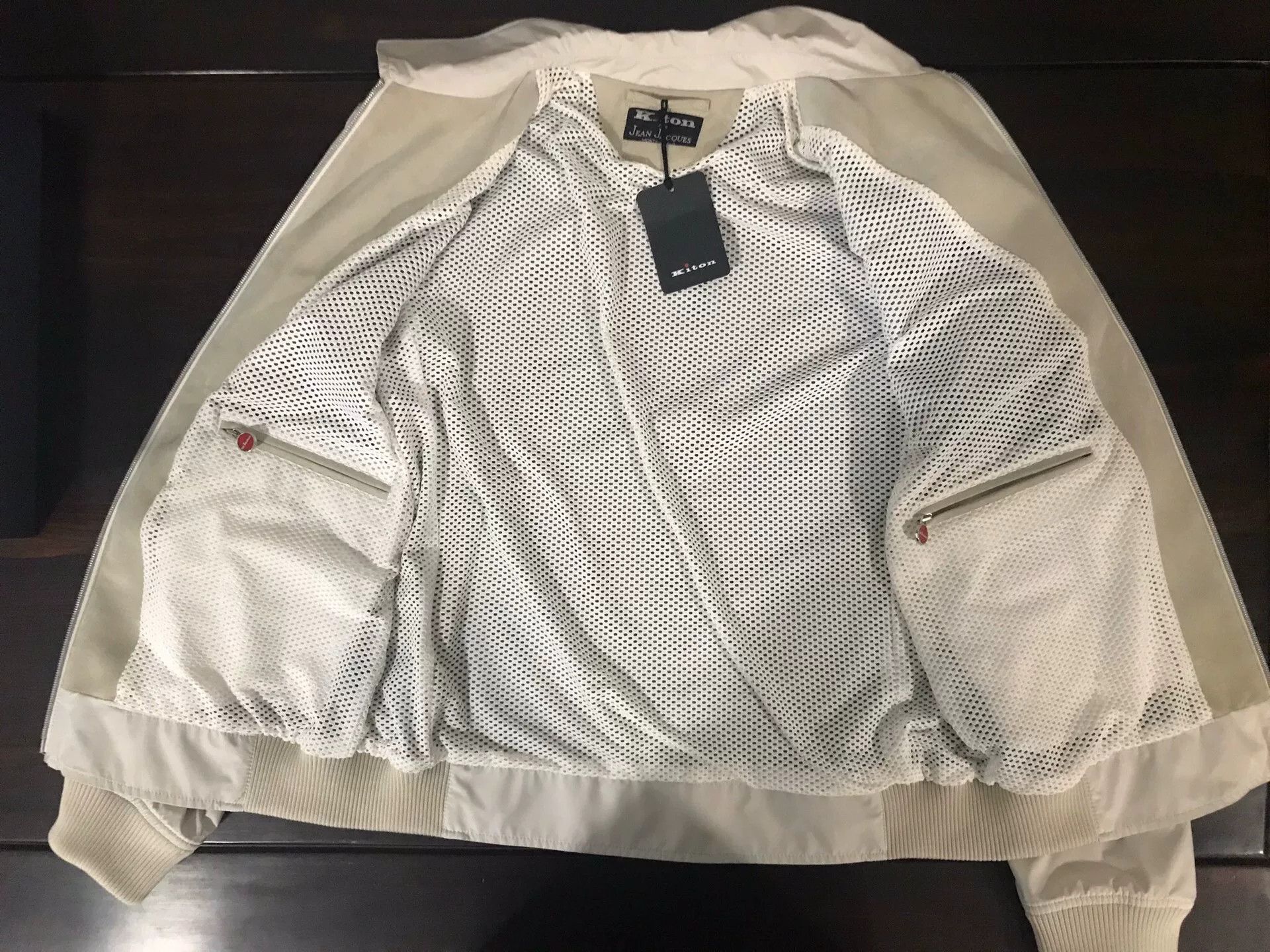 Kiton Kiton Light Gray Sport Jacket Size 52 Size US L / EU 52-54 / 3 - 7 Thumbnail