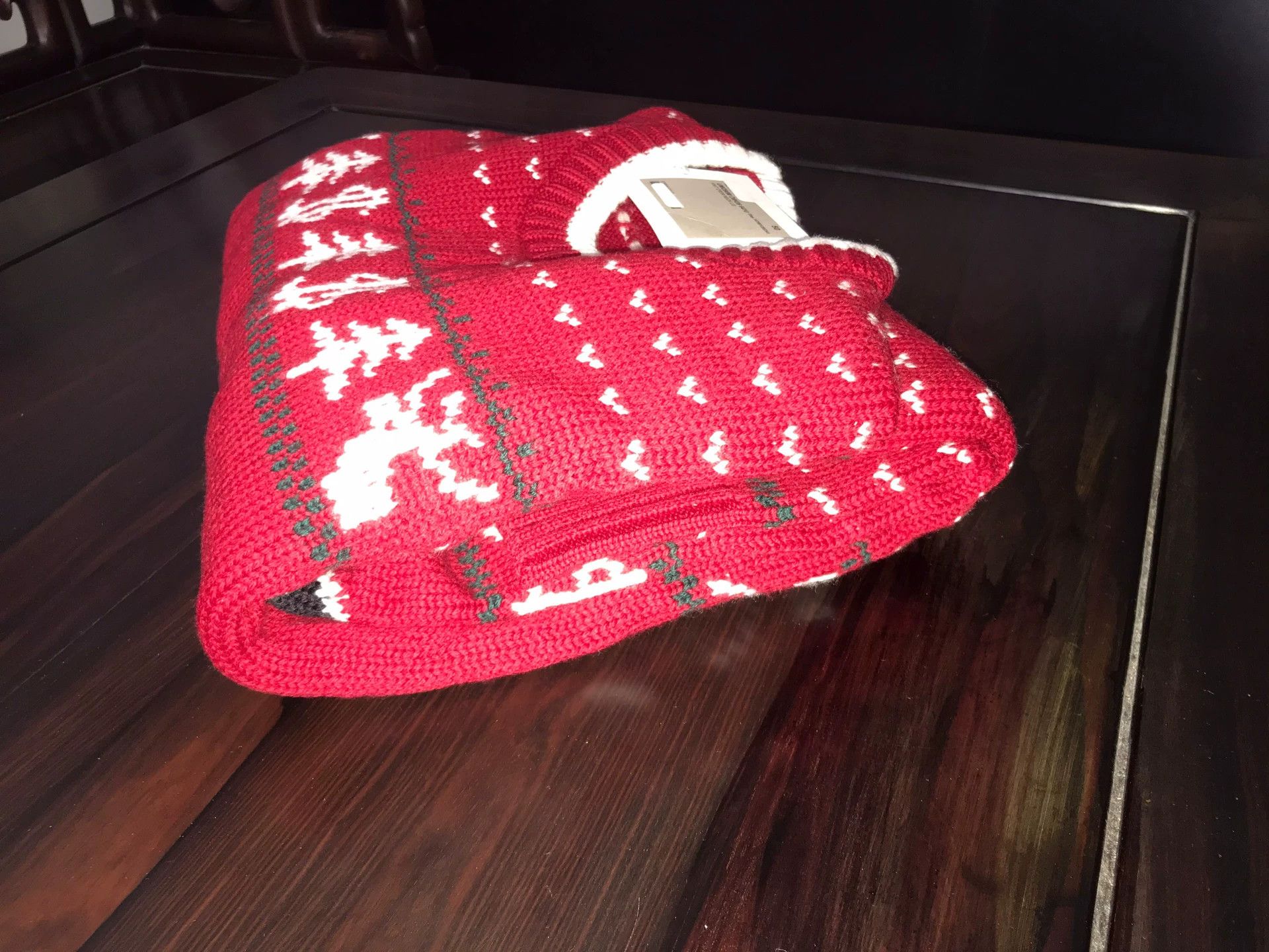 Brioni brioni thick wool men's sweater in red Size US L / EU 52-54 / 3 - 8 Thumbnail