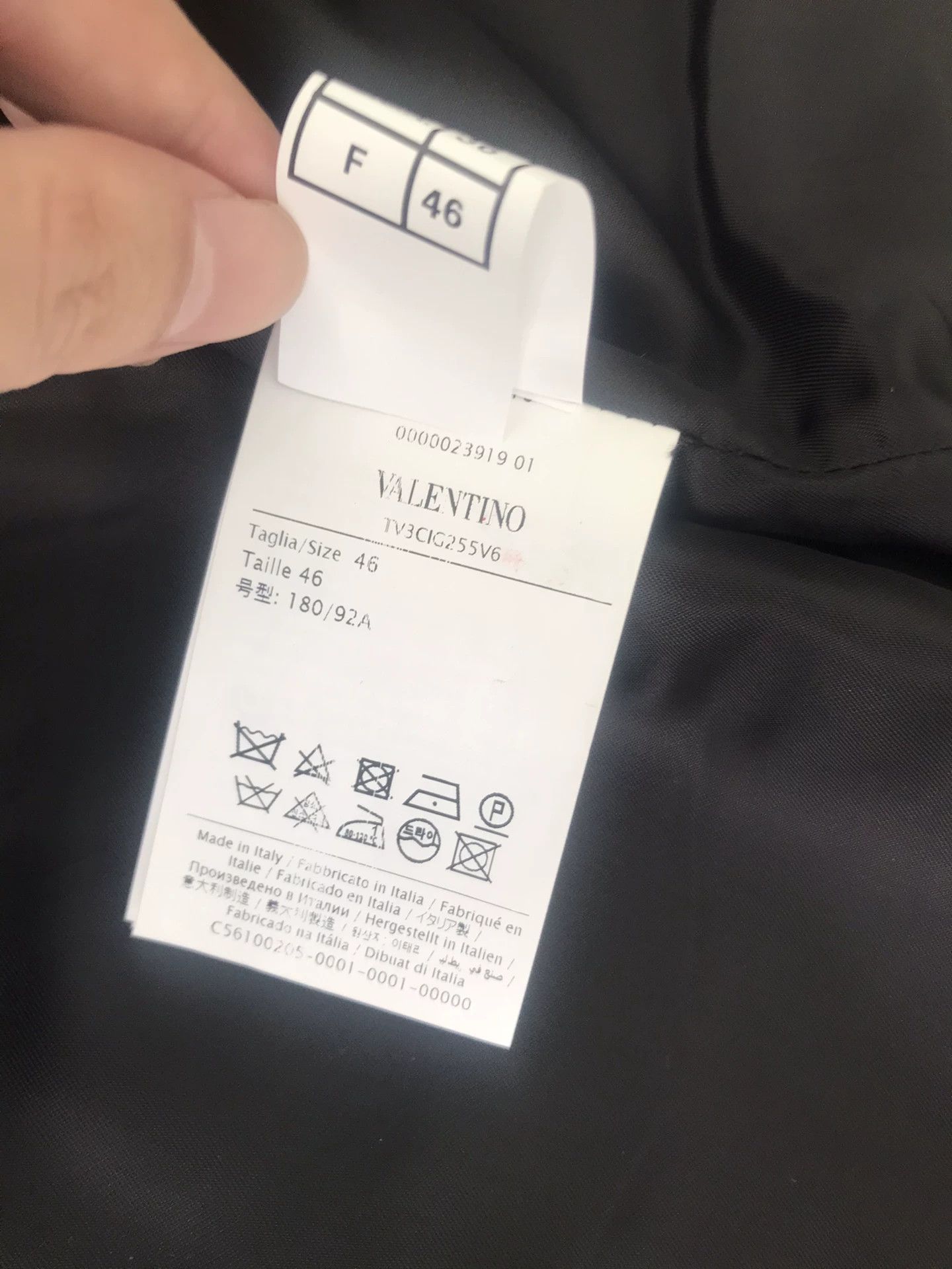 Valentino valentino black wool coat with astronaut print Size US L / EU 52-54 / 3 - 6 Thumbnail