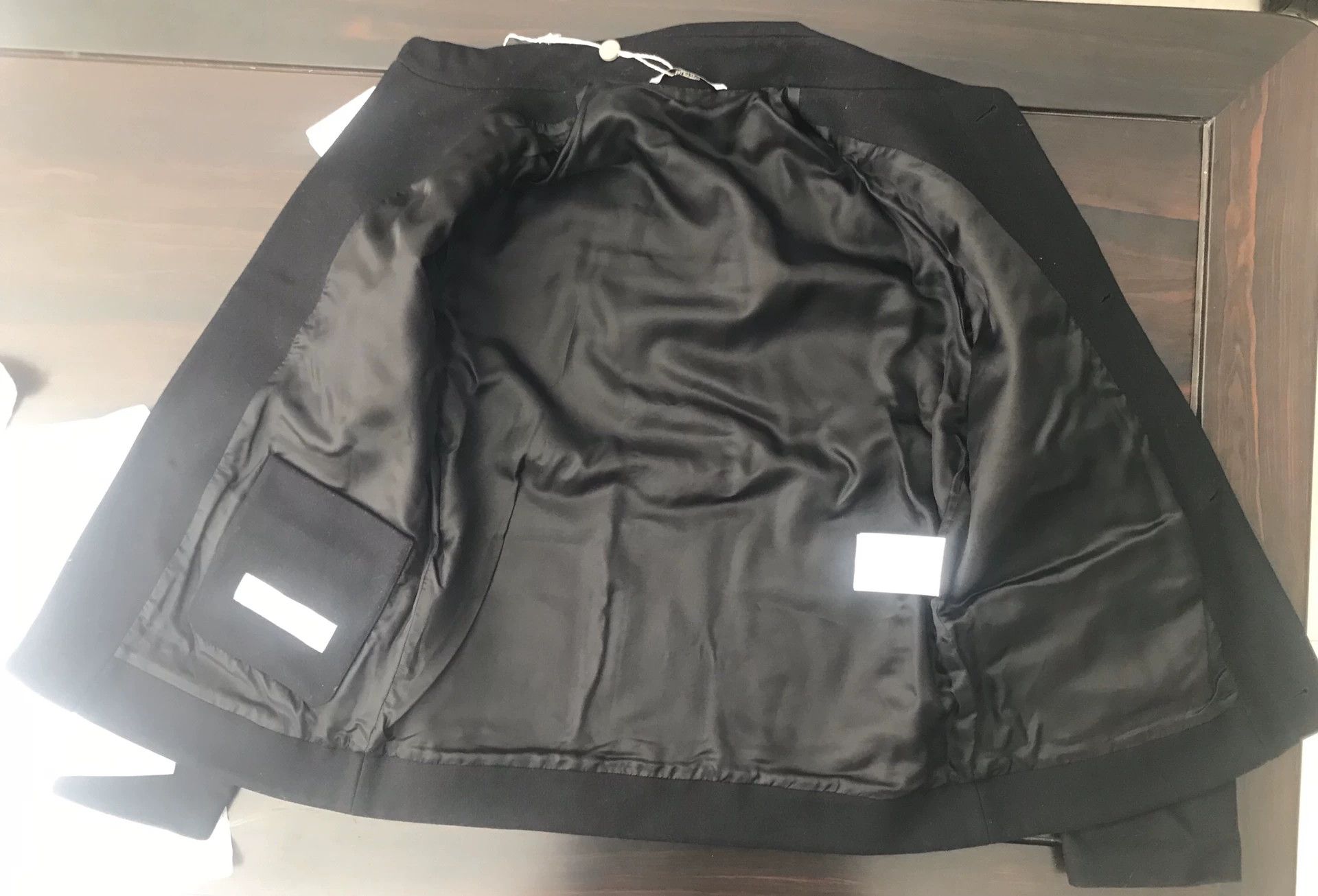 Valentino valentino black wool coat with astronaut print Size US L / EU 52-54 / 3 - 4 Thumbnail