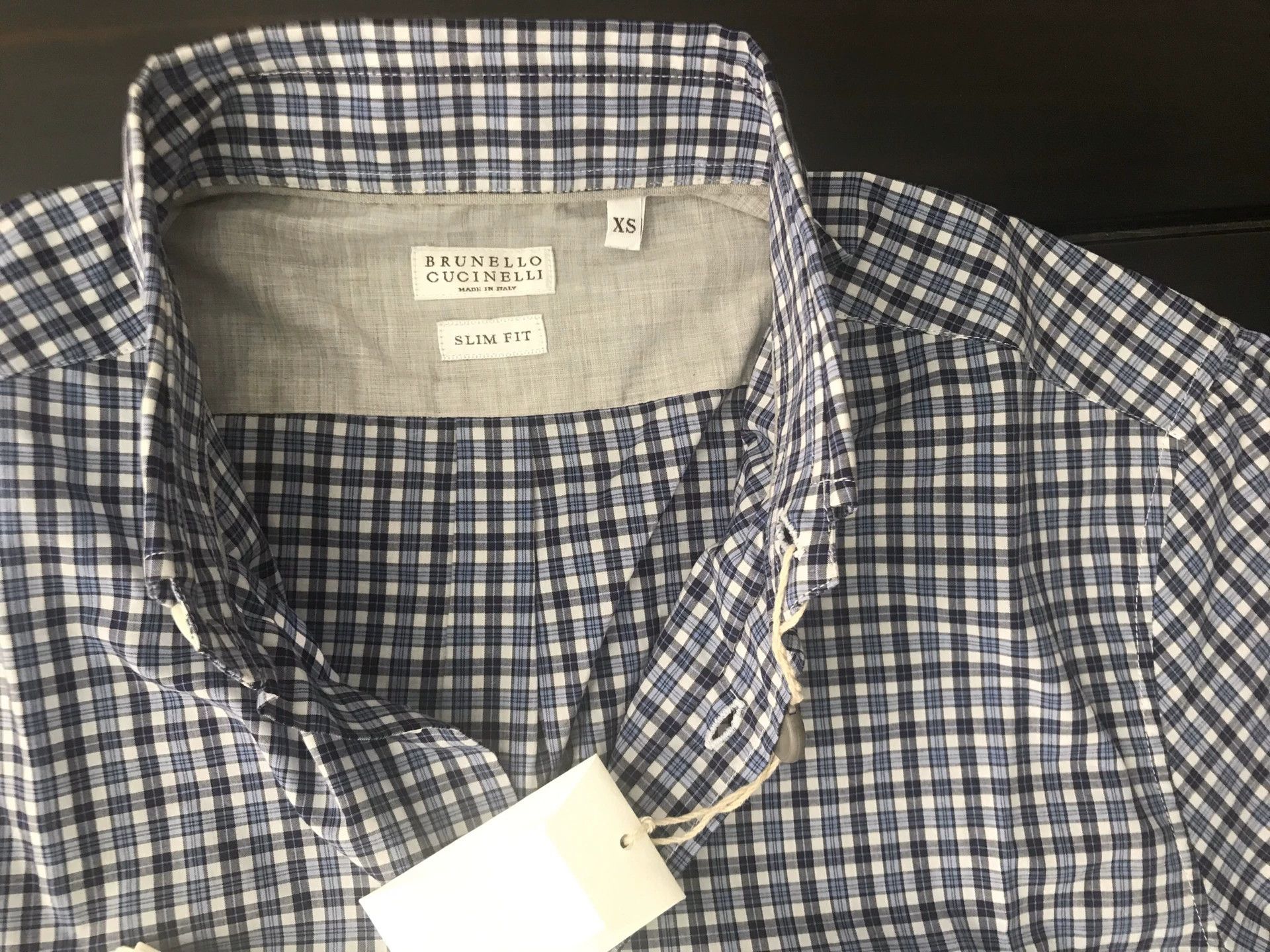 Brunello Cucinelli brunello cucinelli slim fit shirt for men Size US XS / EU 42 / 0 - 4 Thumbnail
