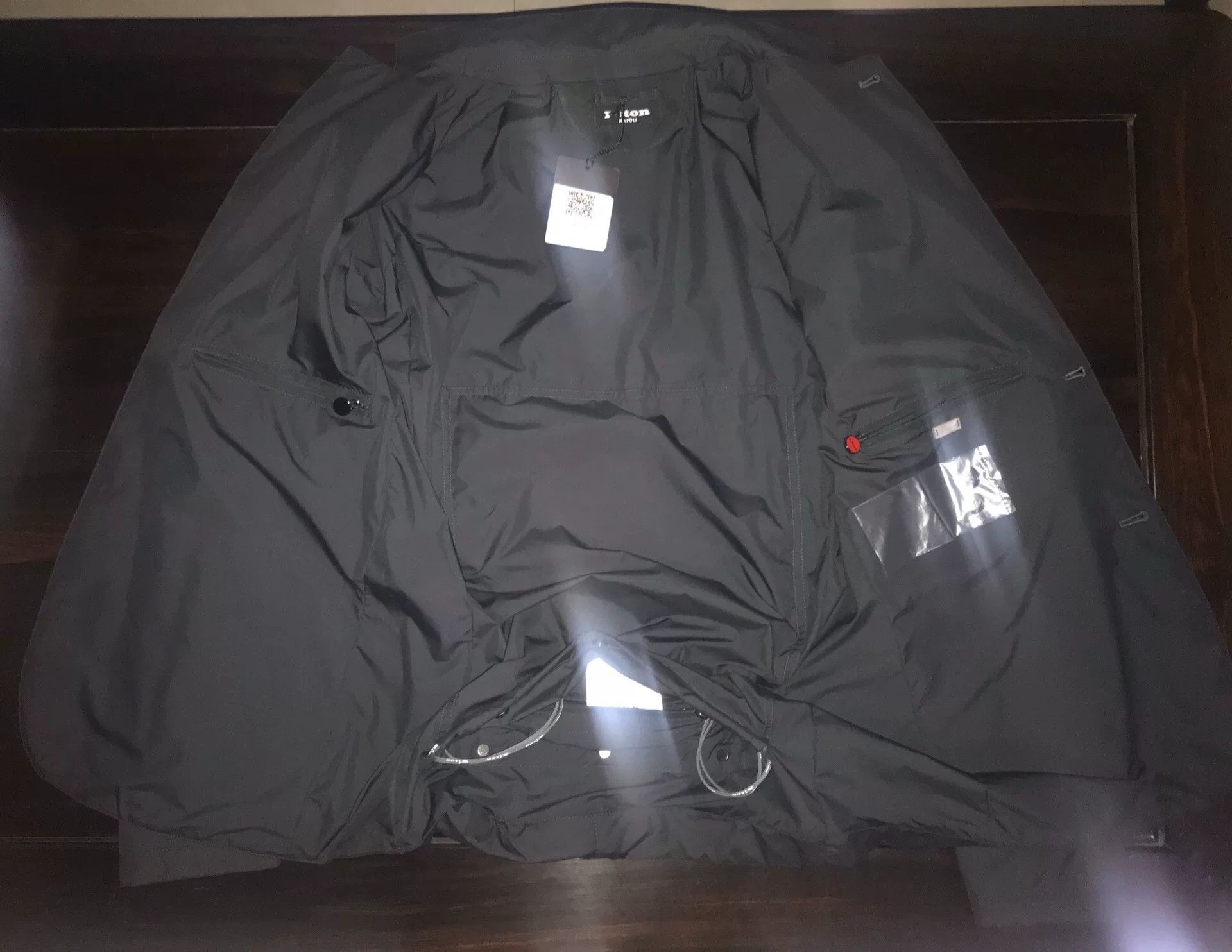 Kiton lightweight packable cotton suit jacket Size US L / EU 52-54 / 3 - 9 Thumbnail