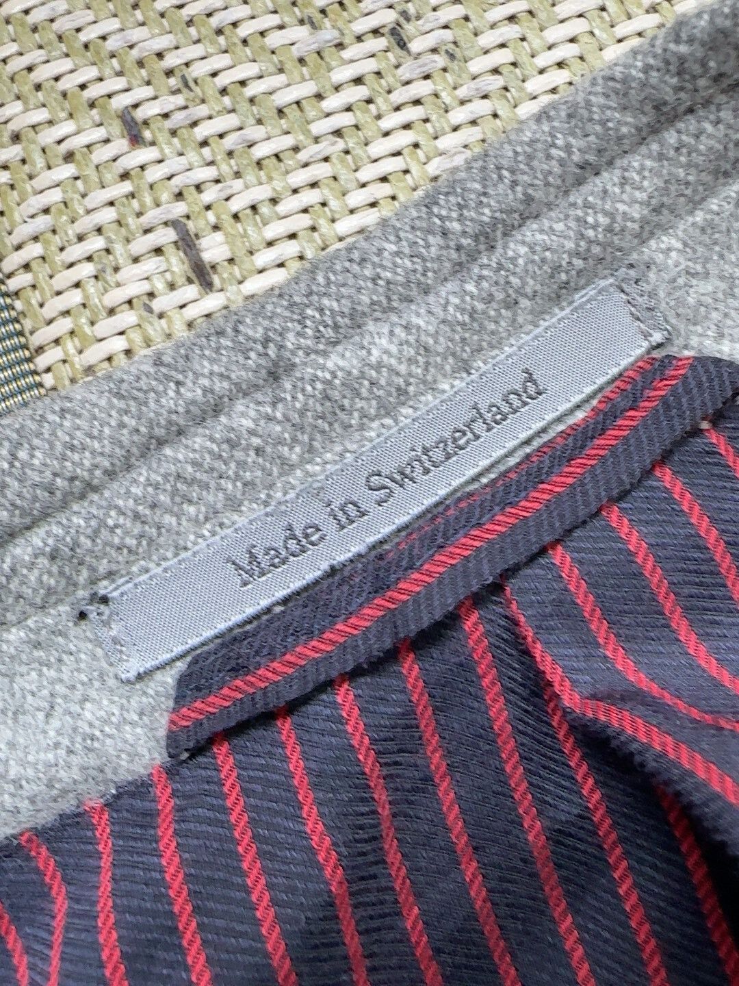Ermenegildo Zegna gray wool blazer by Ermenegildo Zegna Size US L / EU 52-54 / 3 - 9 Thumbnail