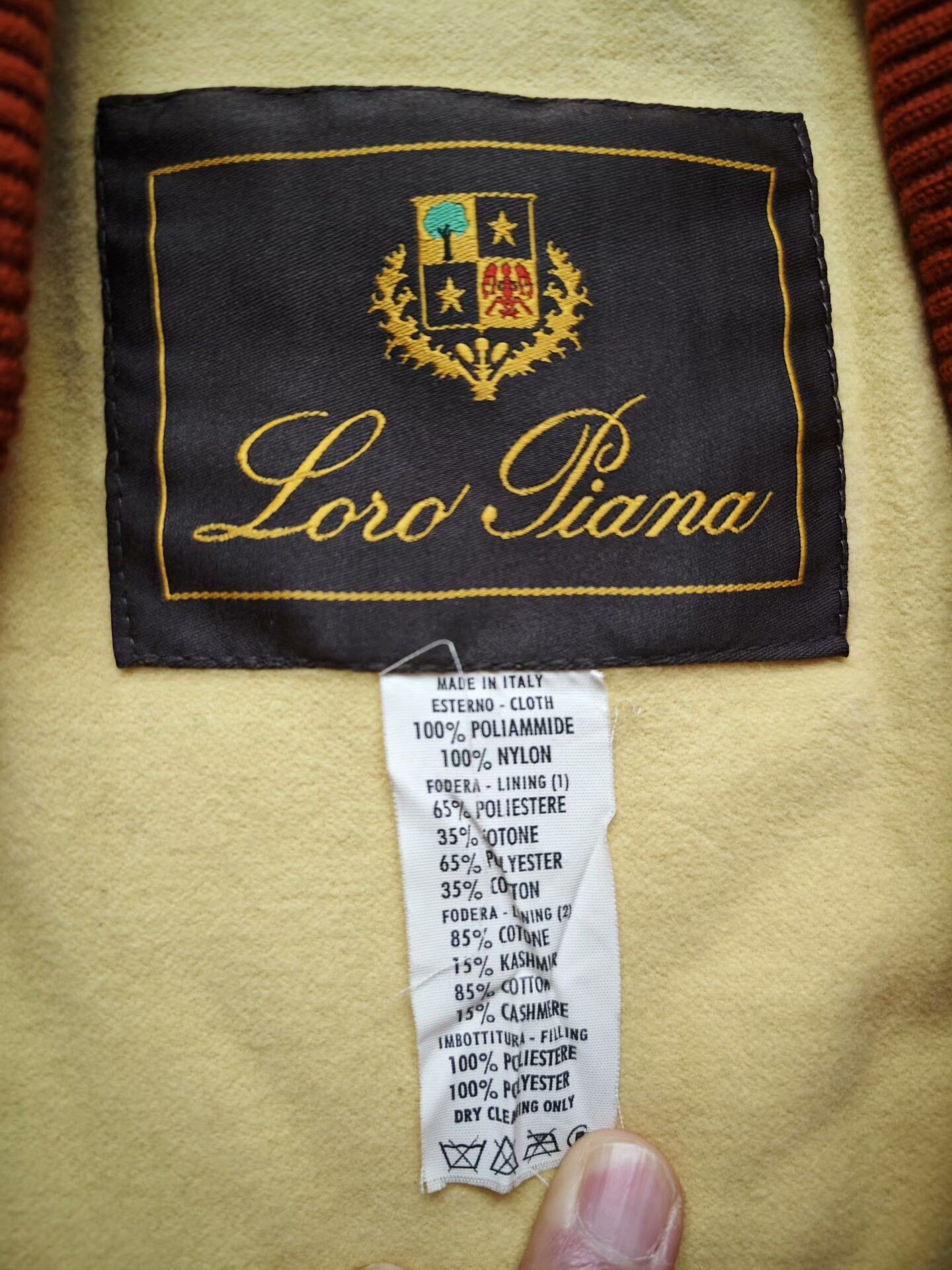 Loro Piana Loro Piana Quilted Vest in Rare Orange Design Size US L / EU 52-54 / 3 - 3 Thumbnail