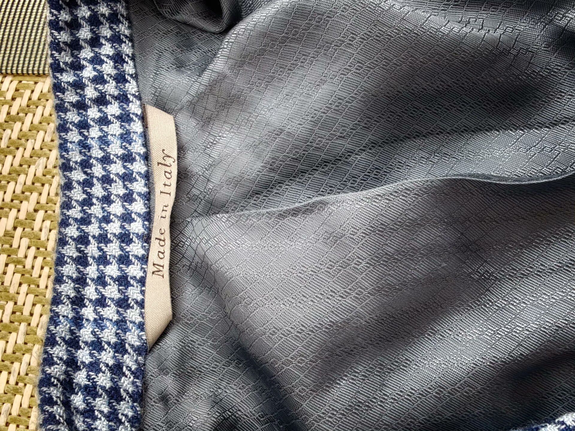 Canali canali cashmere suit in classic houndstooth Size US L / EU 52-54 / 3 - 2 Thumbnail