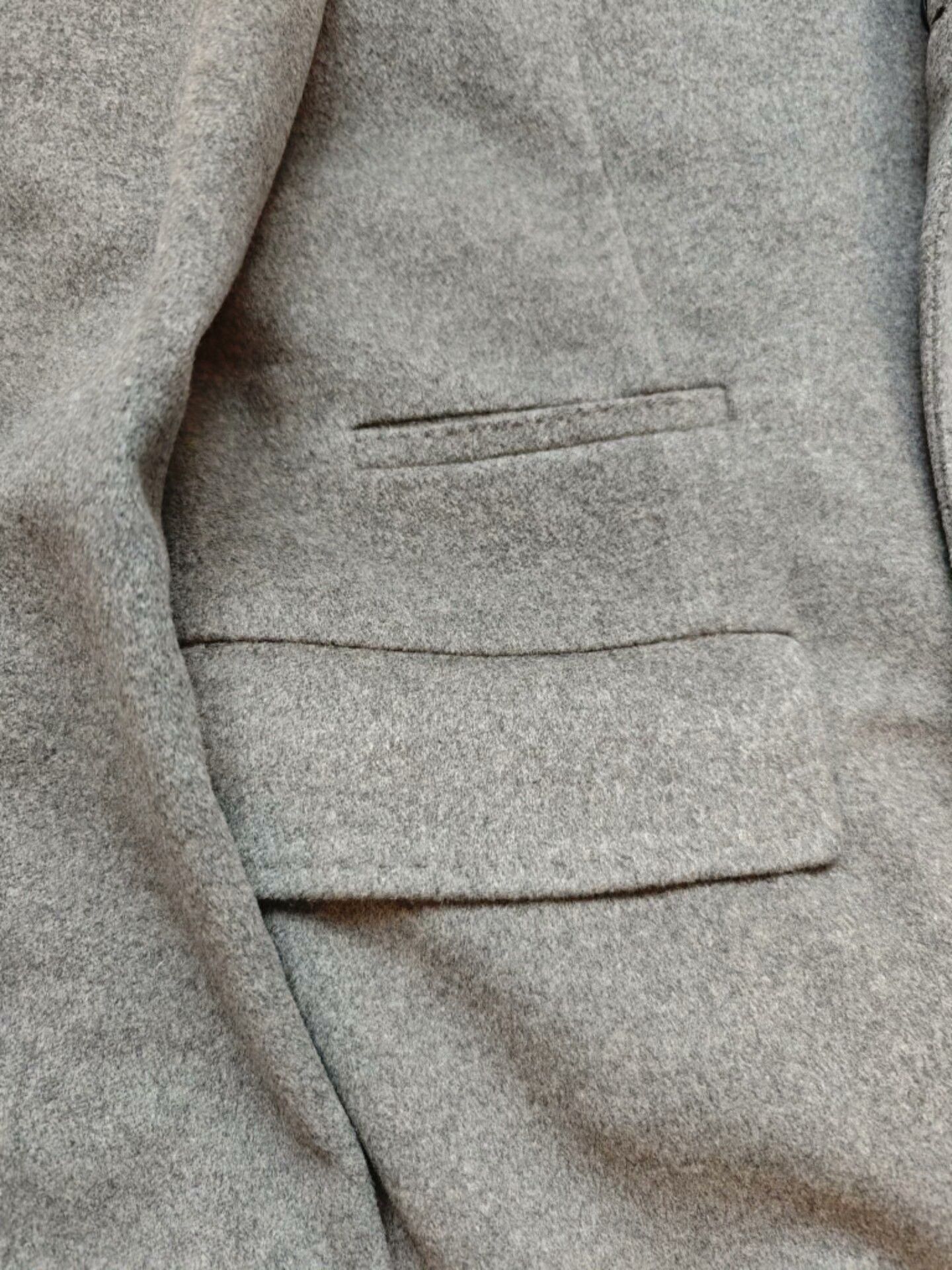 Other luxury gray cashmere coat by Andre Maurice Size US XXL / EU 58 / 5 - 2 Thumbnail