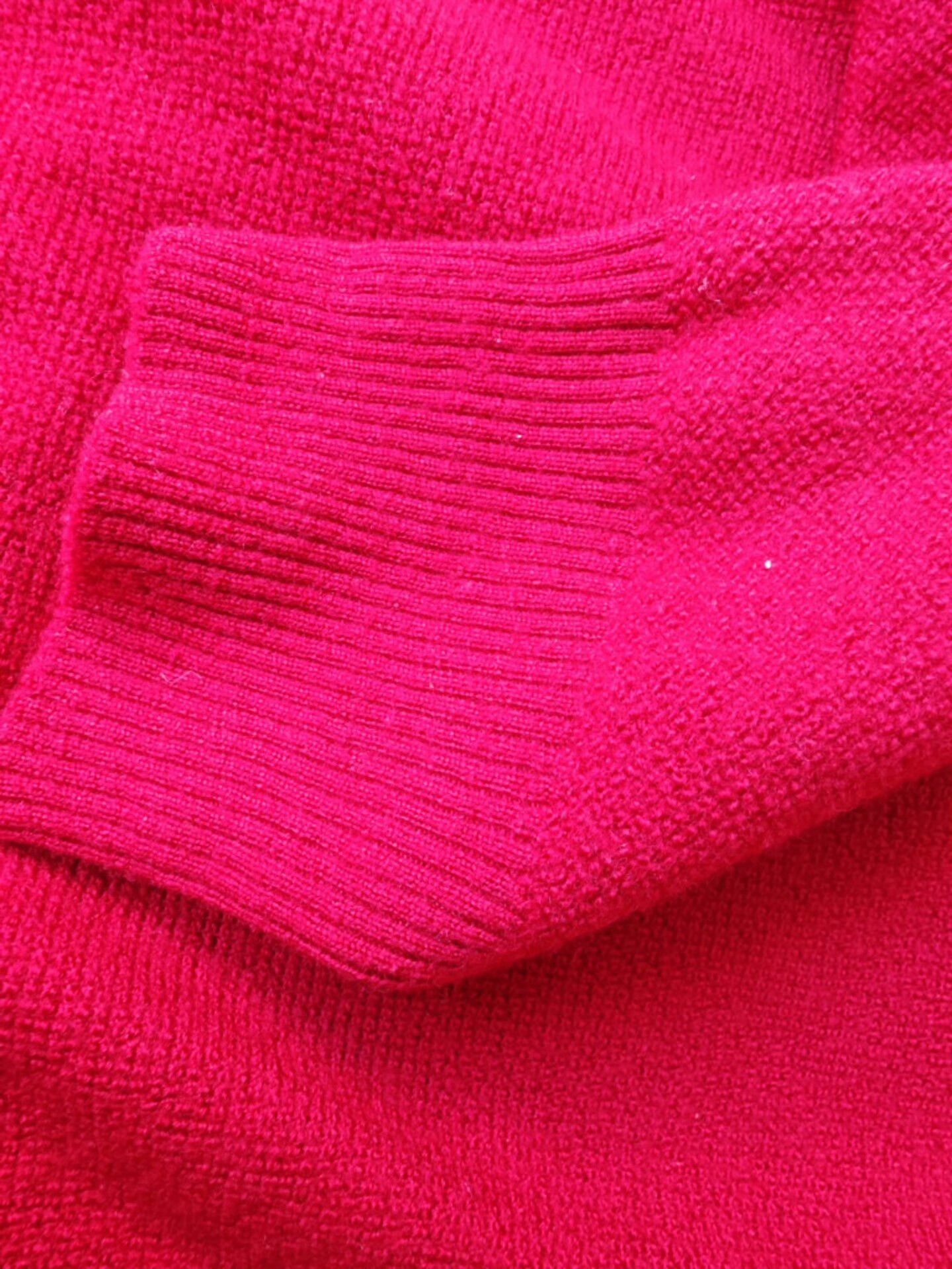 Burberry Burberry Red Military Style Wool Sweater Size US XL / EU 56 / 4 - 9 Thumbnail