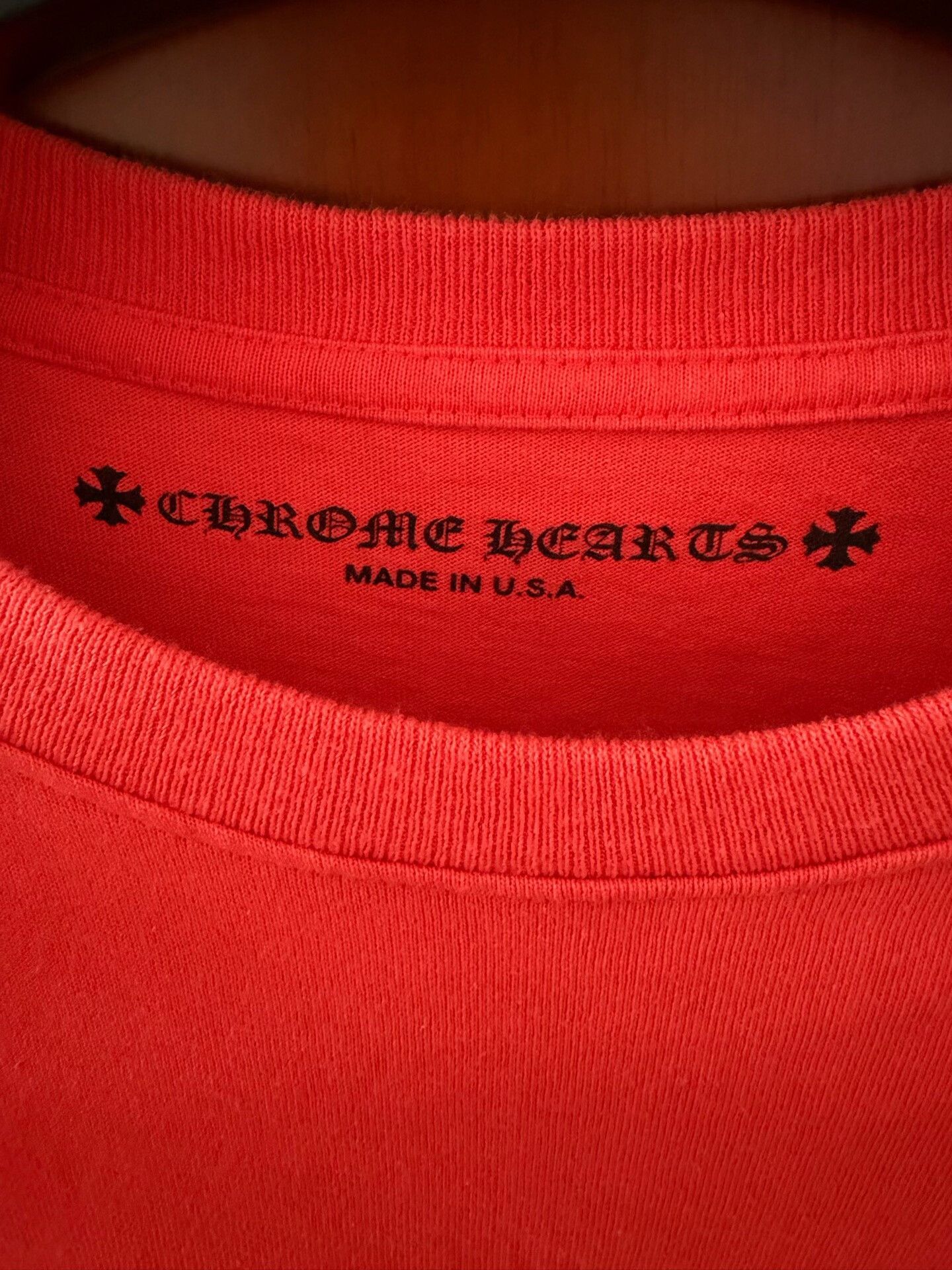 Chrome Hearts chrome hearts red graffiti long sleeve t-shirt Size US L / EU 52-54 / 3 - 6 Thumbnail