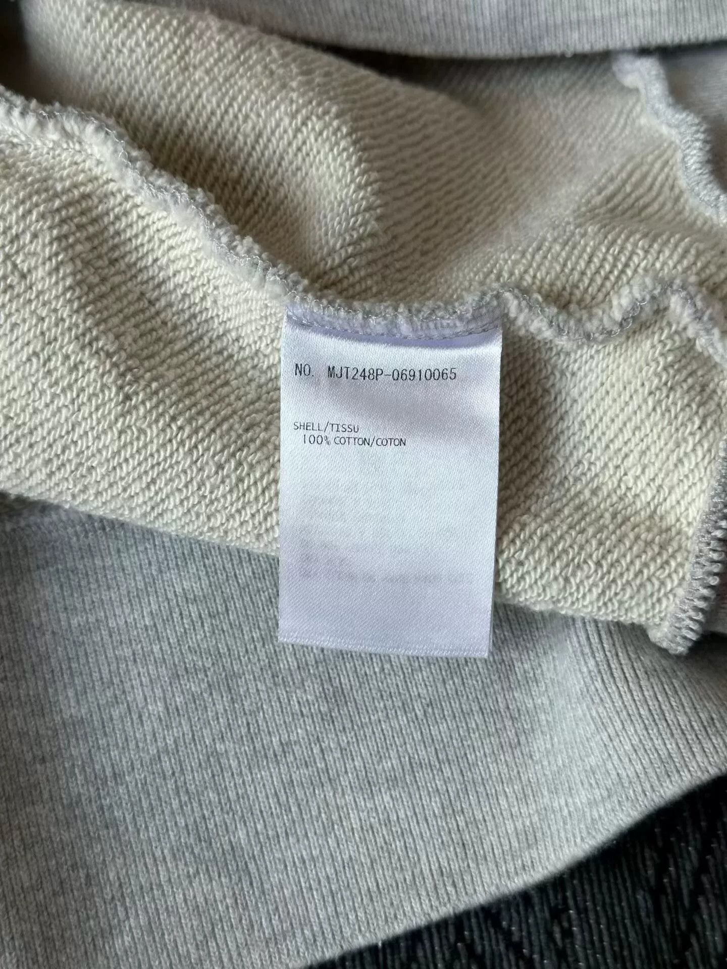 Thom Browne thom browne gray sweatshirt with stripes Size US L / EU 52-54 / 3 - 5 Thumbnail