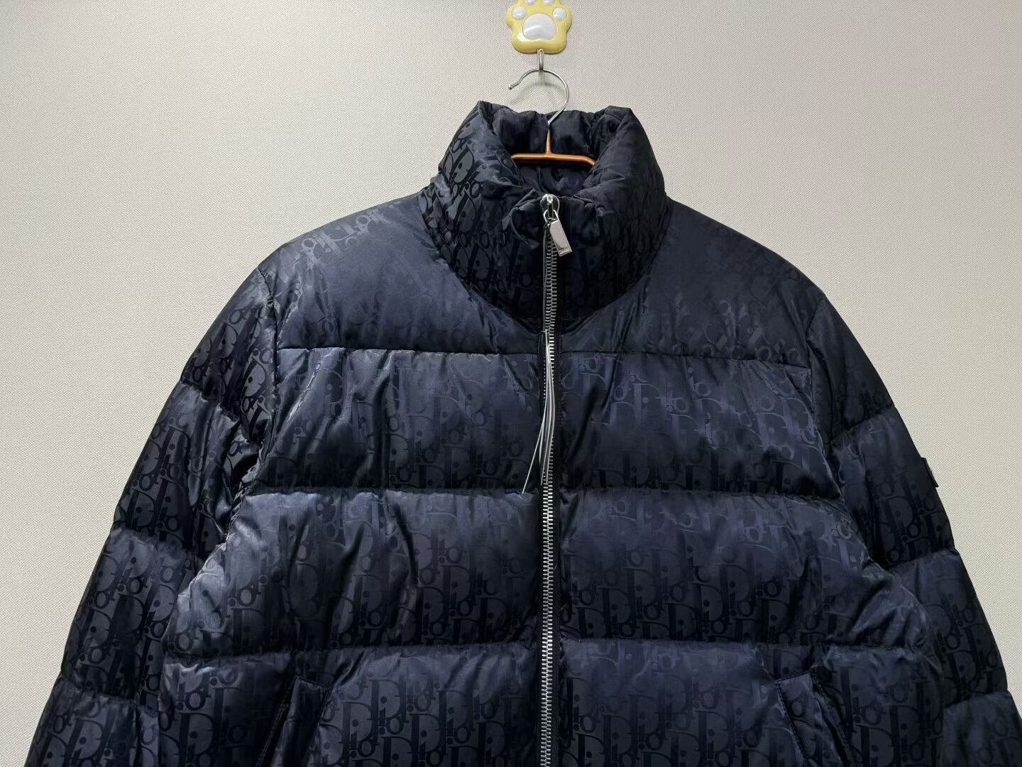 Dior dior black logo puffer jacket size 46 Size US L / EU 52-54 / 3 - 2 Thumbnail