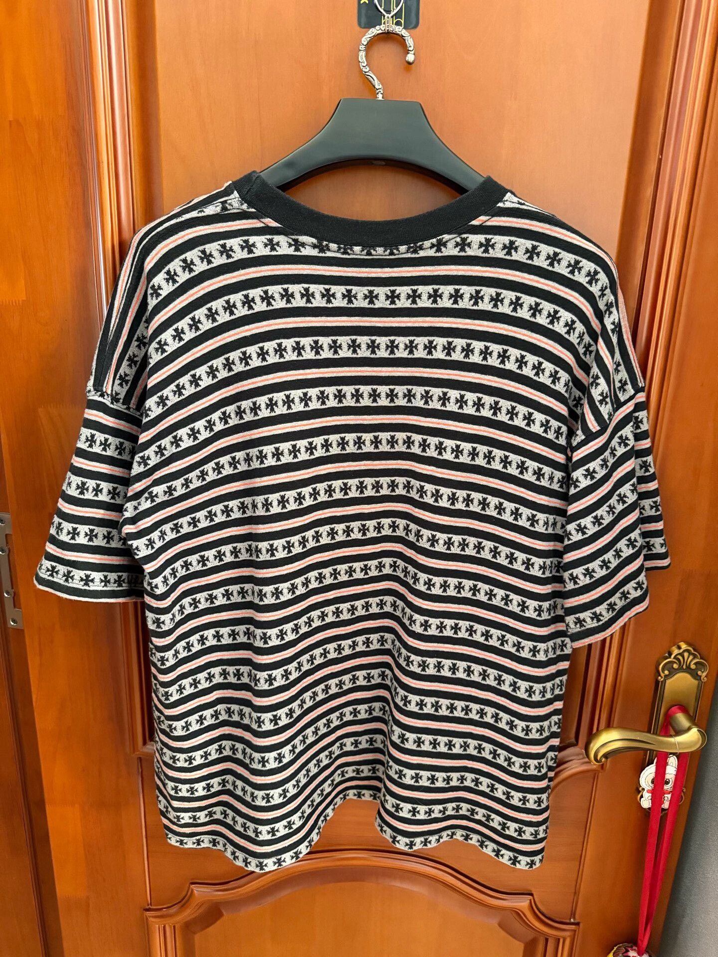 Chrome Hearts chrome hearts striped short sleeve shirt Size US M / EU 48-50 / 2 - 2 Thumbnail