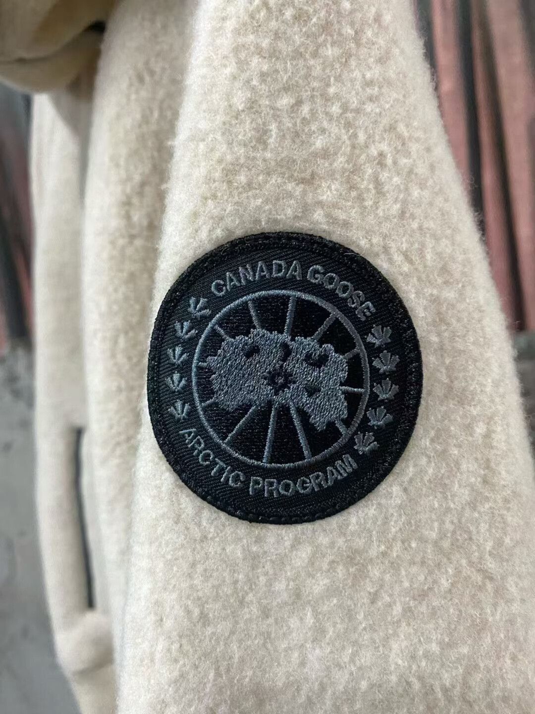 Canada Goose canada goose wool pilot jacket in beige Size US M / EU 48-50 / 2 - 5 Thumbnail