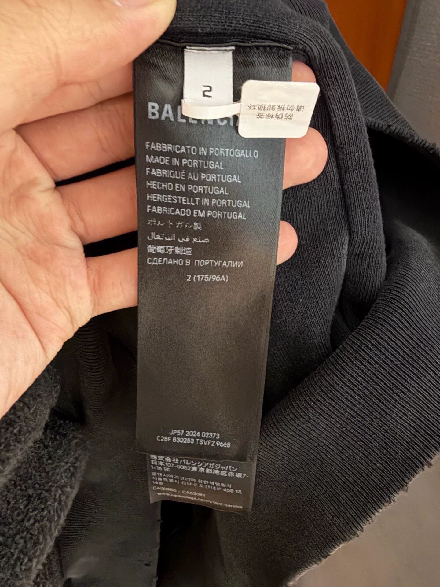Balenciaga balenciaga wave embroidered hooded sweatshirt Size US XXL / EU 58 / 5 - 4 Thumbnail