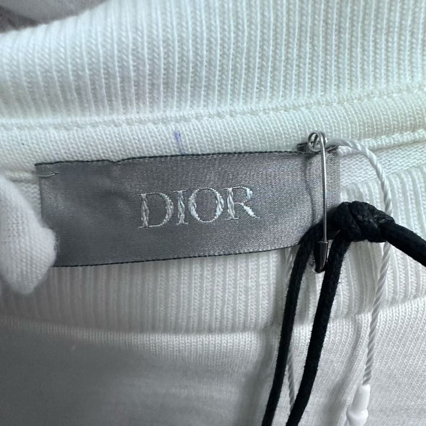 Dior white loose short sleeve t-shirt Size S / US 4 / IT 40 - 5 Thumbnail