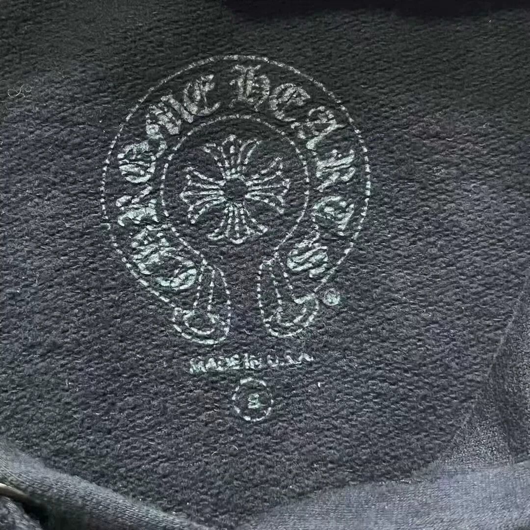 Chrome Hearts chrome hearts black logo hooded sweatshirt Size US S / EU 44-46 / 1 - 3 Thumbnail