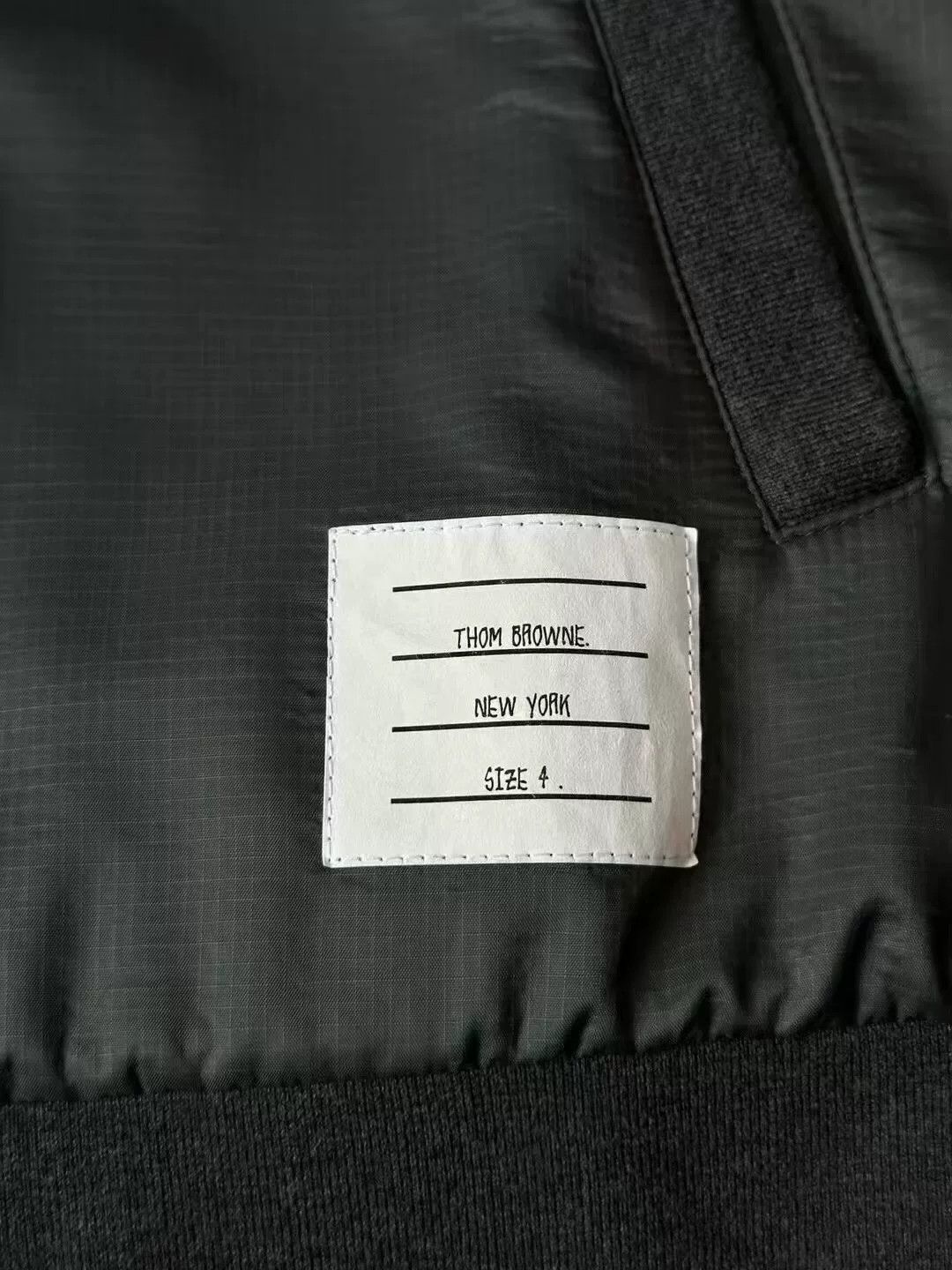 Thom Browne thom browne jacket in gray with unique design Size US L / EU 52-54 / 3 - 4 Thumbnail