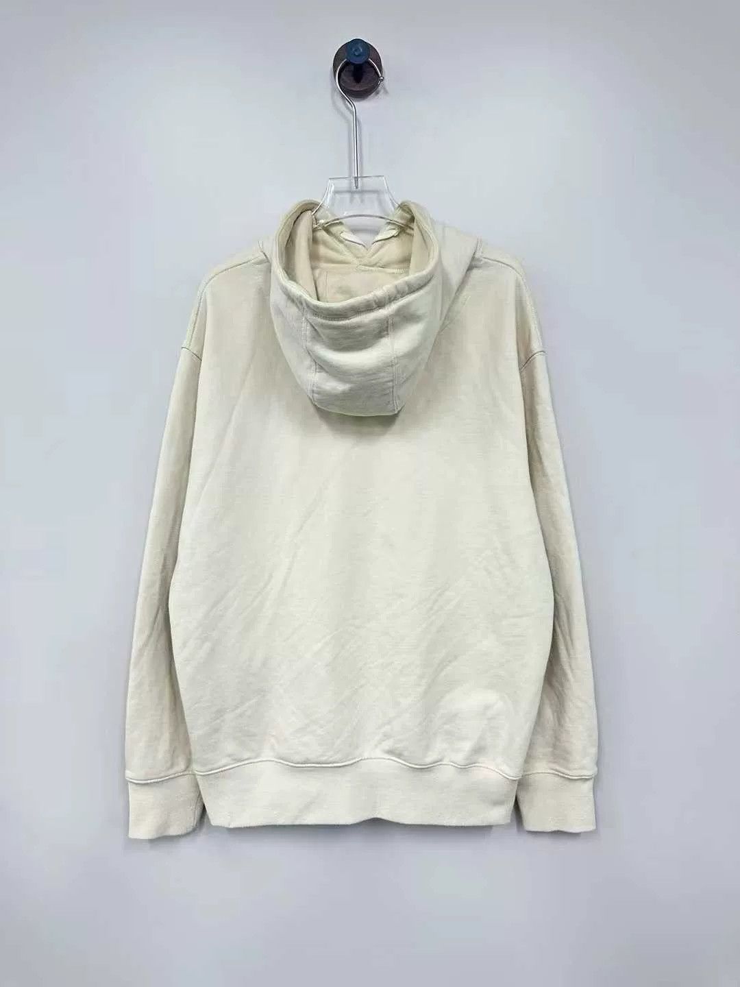 Prada prada cream triangle logo hoodie xs Size XS / US 0-2 / IT 36-38 - 2 Thumbnail