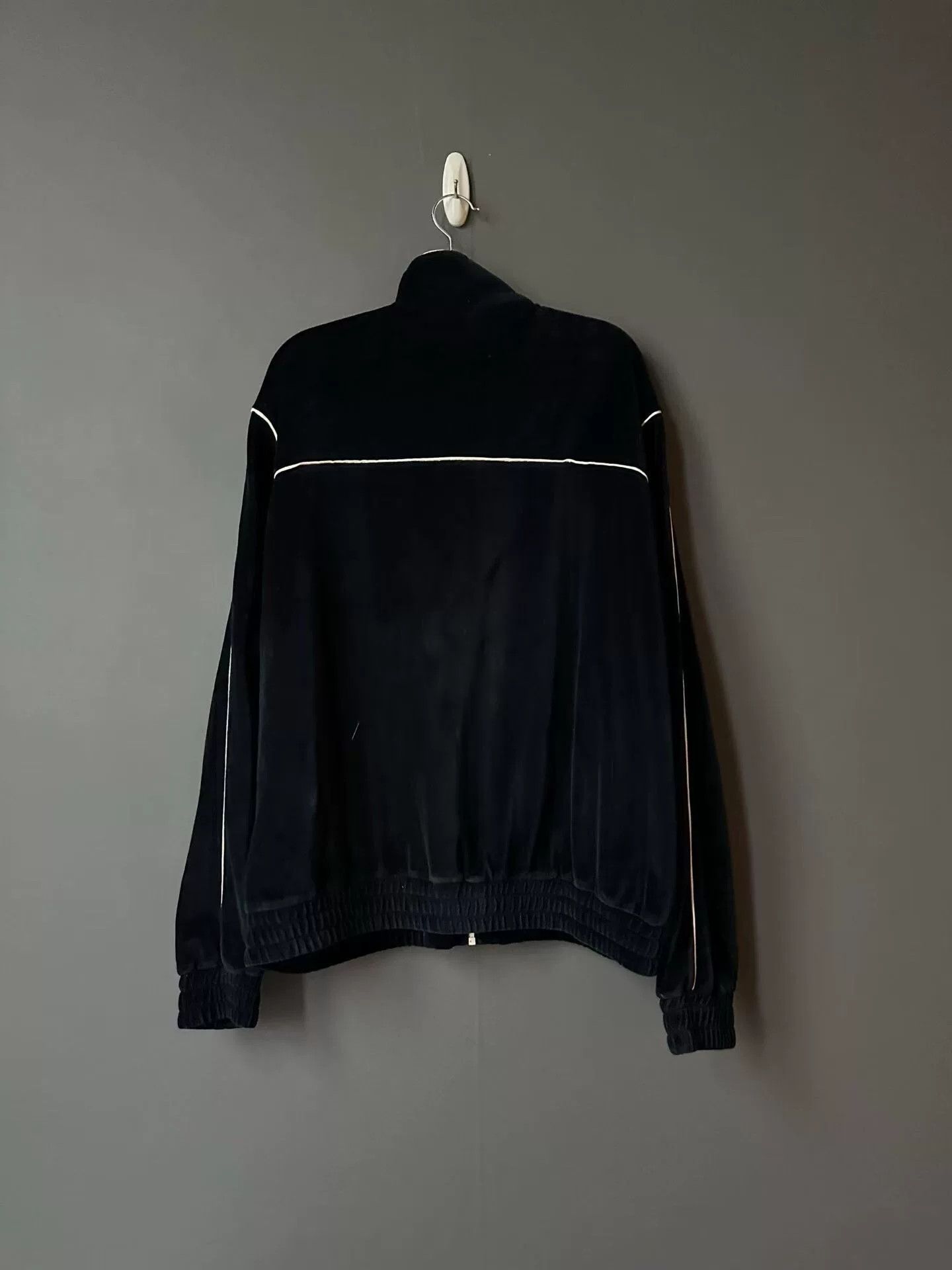 Celine celine blue velvet jacket in size XXL Size US XXL / EU 58 / 5 - 2 Thumbnail