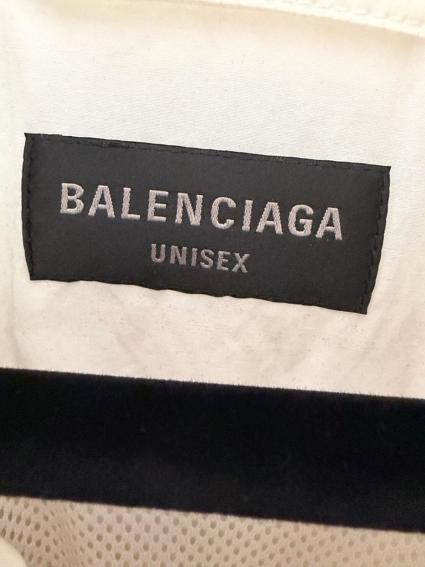 Balenciaga balenciaga white 3B embroidered zip jacket Size US XS / EU 42 / 0 - 4 Thumbnail