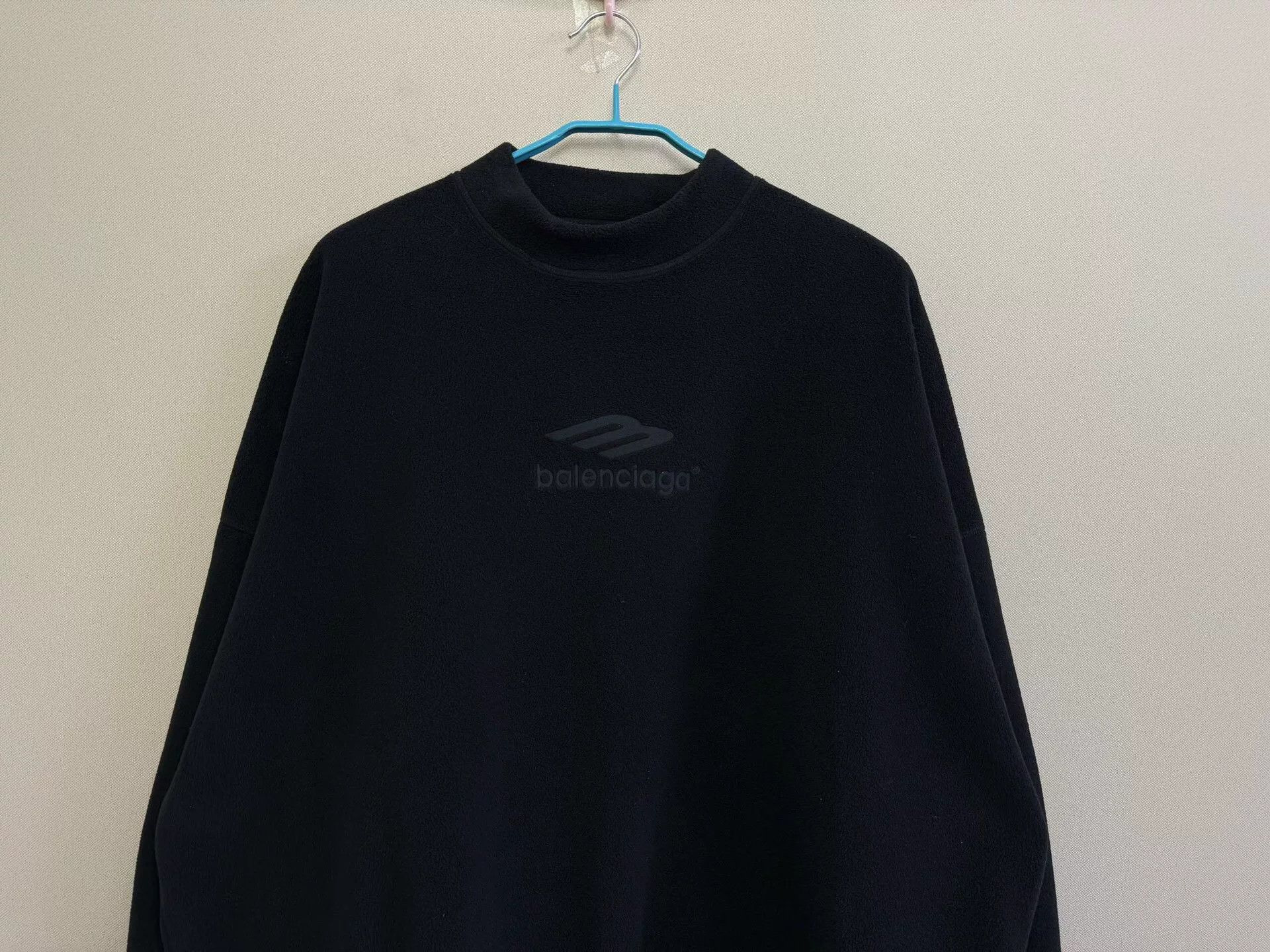Balenciaga balenciaga black fleece hoodie size XS Size XS / US 0-2 / IT 36-38 - 2 Thumbnail
