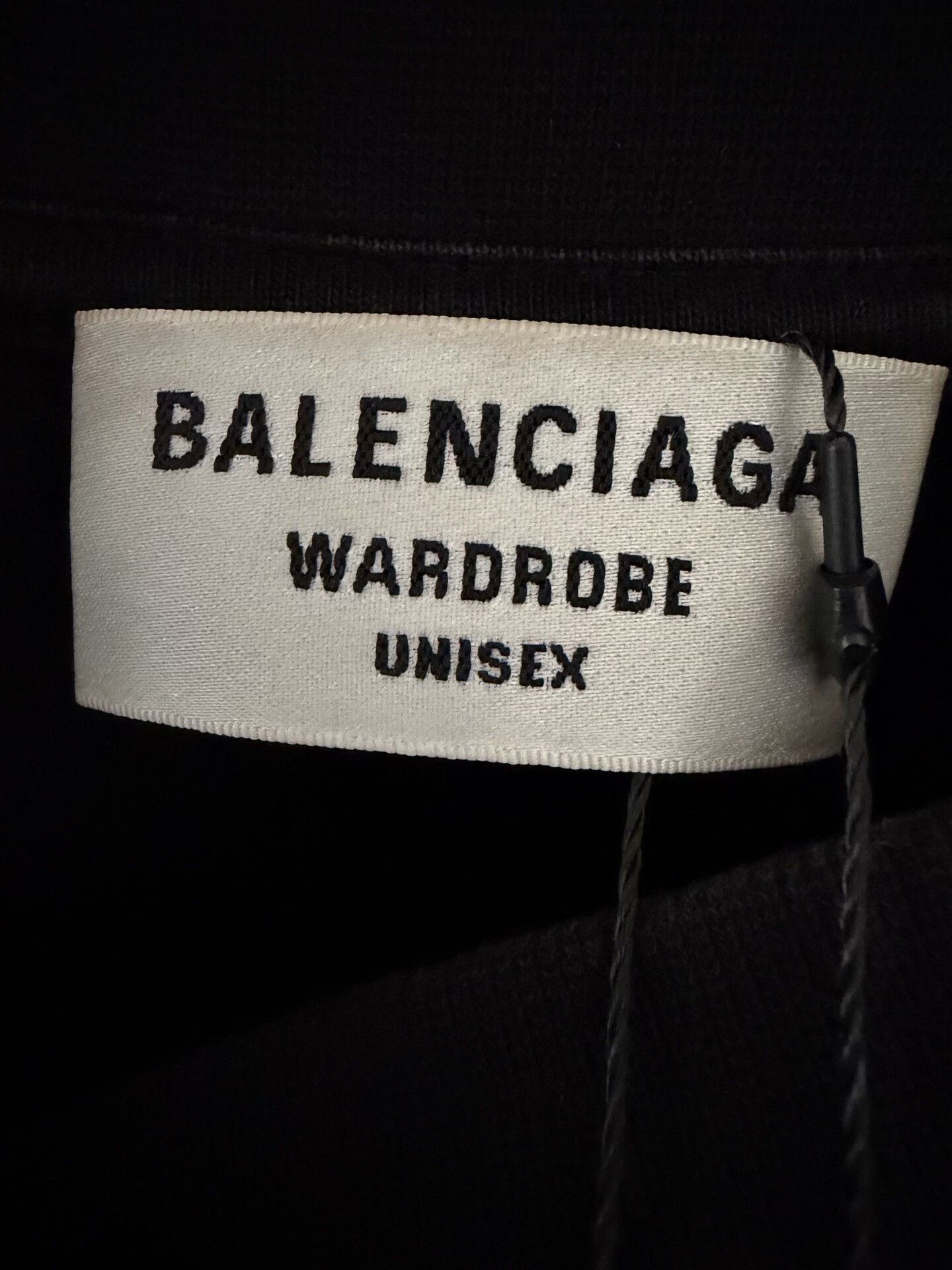 Balenciaga balenciaga embroidered short sleeve black t-shirt Size XXS / US 00 / IT 34 - 4 Thumbnail