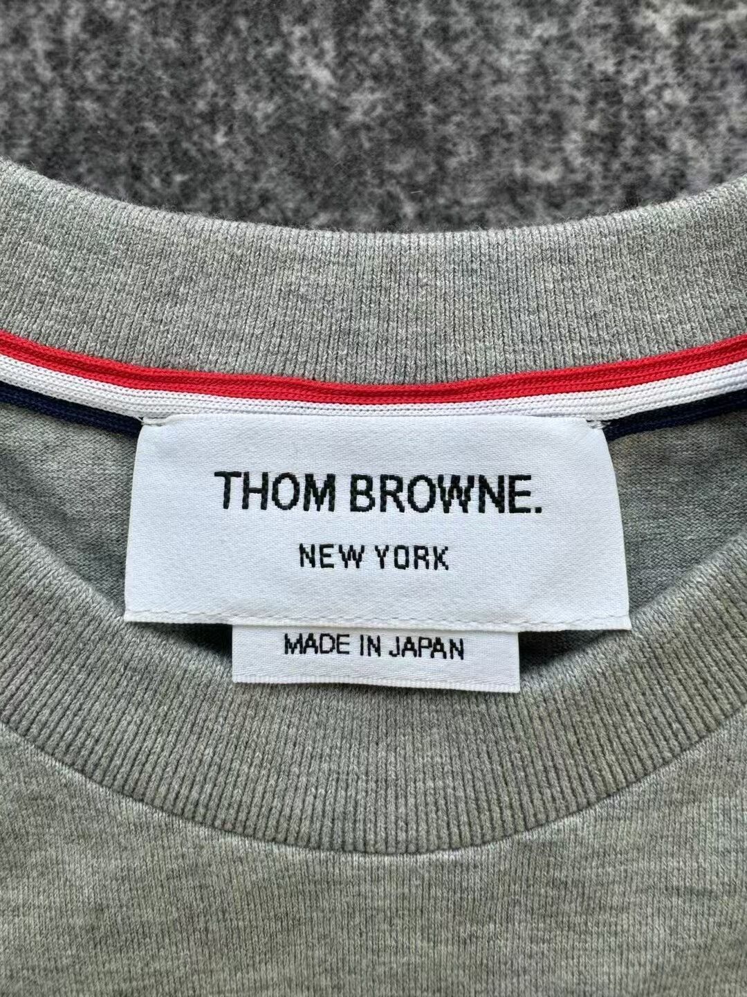 Thom Browne thom browne gray long sleeve sweatshirt Size US L / EU 52-54 / 3 - 3 Thumbnail