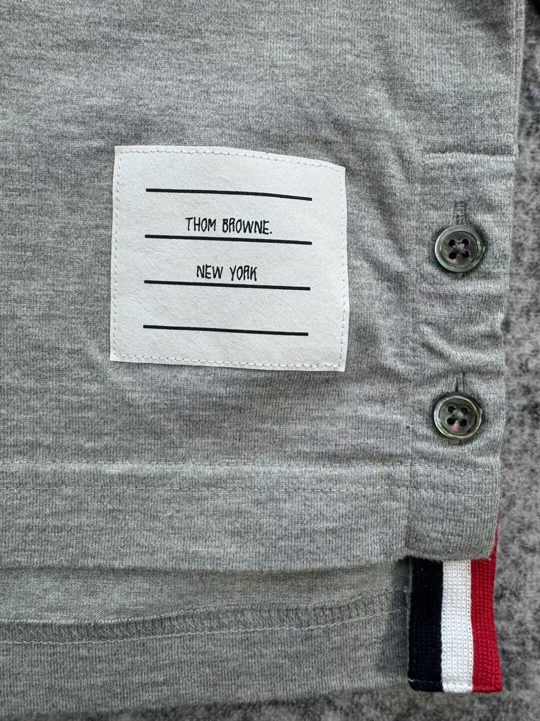 Thom Browne thom browne gray long sleeve sweatshirt Size US L / EU 52-54 / 3 - 5 Thumbnail
