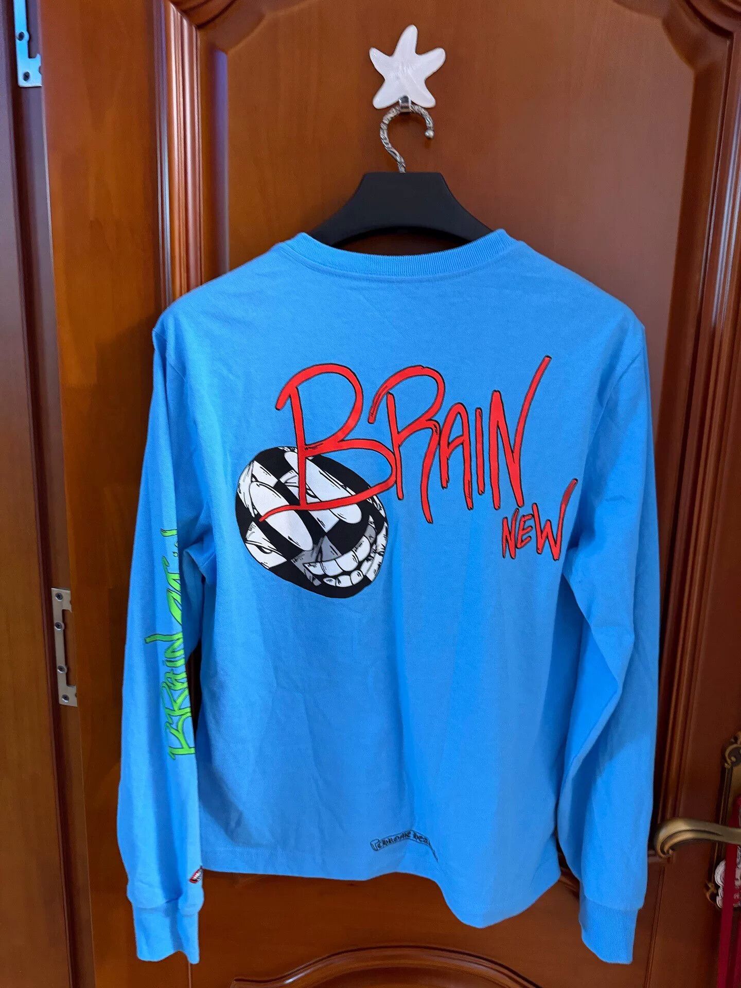 Chrome Hearts chrome hearts blue long sleeve sweatshirt Size US M / EU 48-50 / 2 - 2 Thumbnail