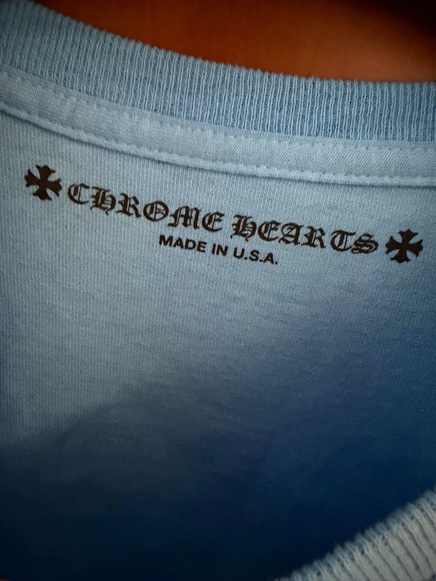 Chrome Hearts chrome hearts blue long sleeve sweatshirt Size US M / EU 48-50 / 2 - 3 Thumbnail