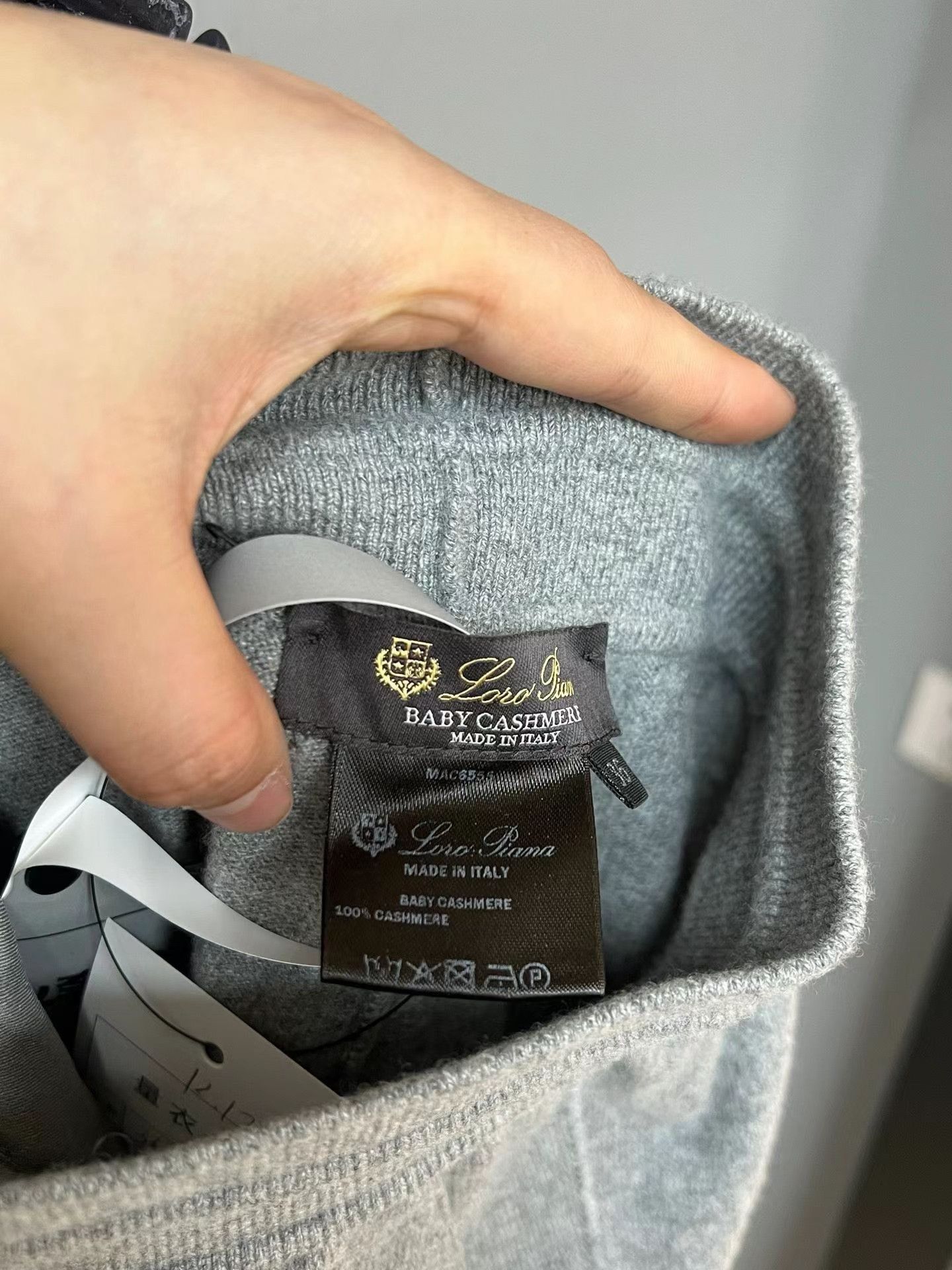 Loro Piana Loro Piana Gray Wool Sweatpants Size US 36 / EU 52 - 4 Thumbnail