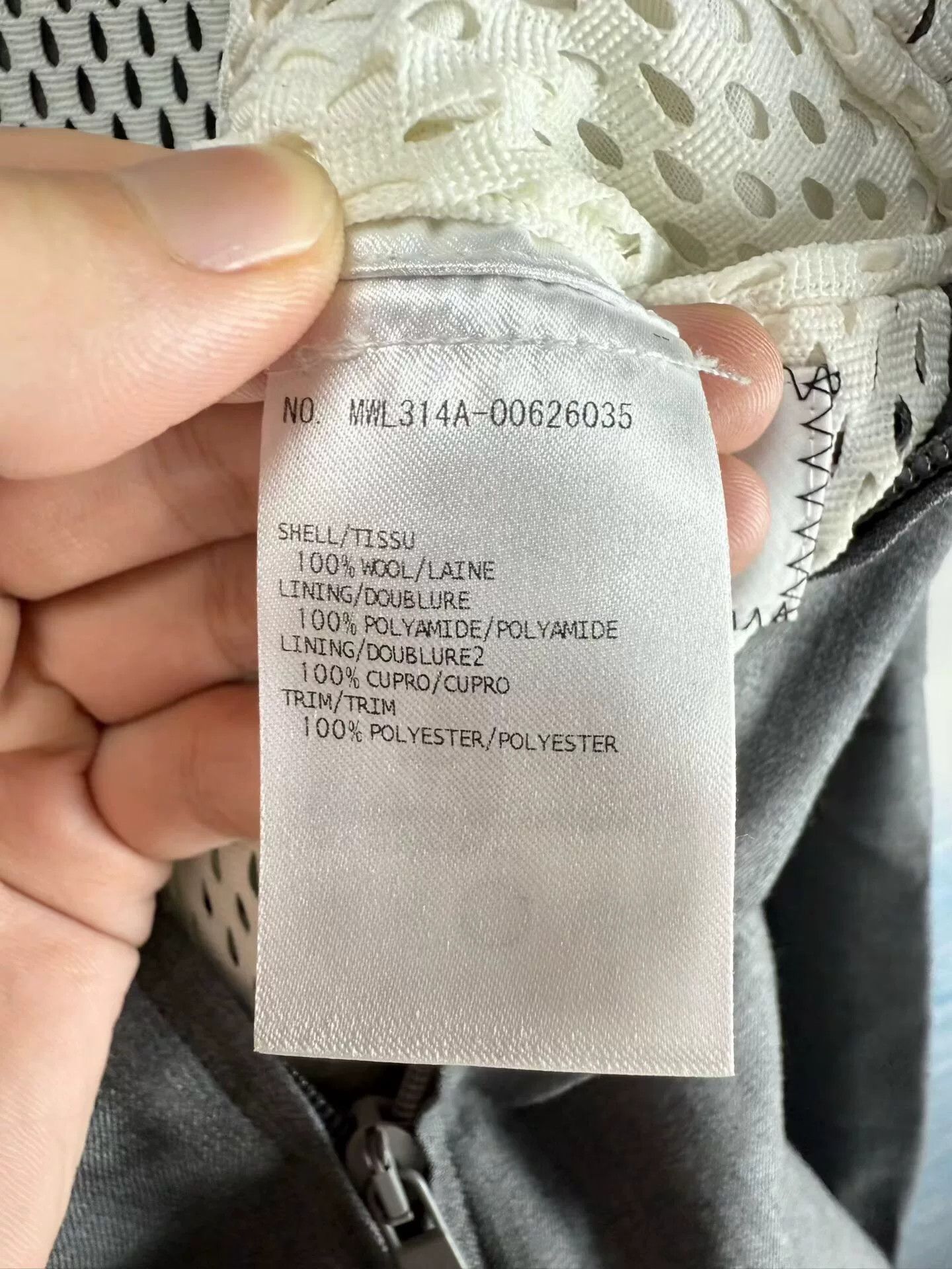 Thom Browne thom browne grey zip-up shirt jacket Size US M / EU 48-50 / 2 - 5 Thumbnail