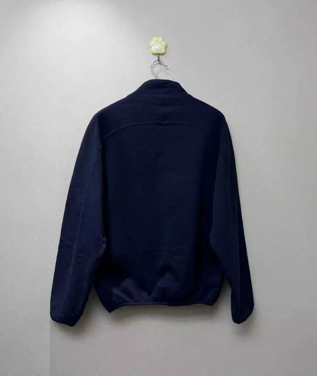 Dior dior navy blue embroidered logo half-zip sweatshirt Size US XS / EU 42 / 0 - 4 Thumbnail