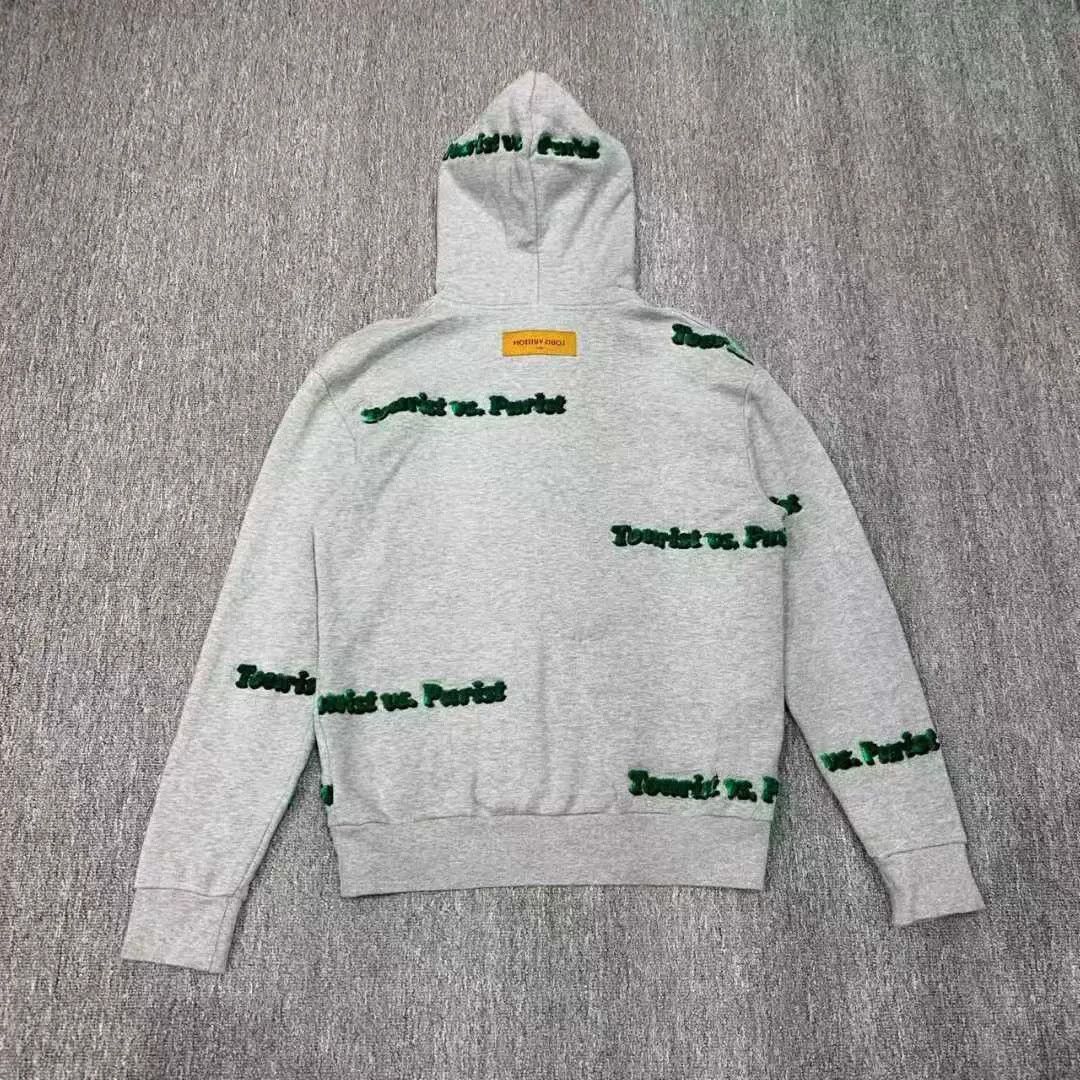 Louis Vuitton gray logo hooded sweatshirt size S Size US S / EU 44-46 / 1 - 2 Thumbnail