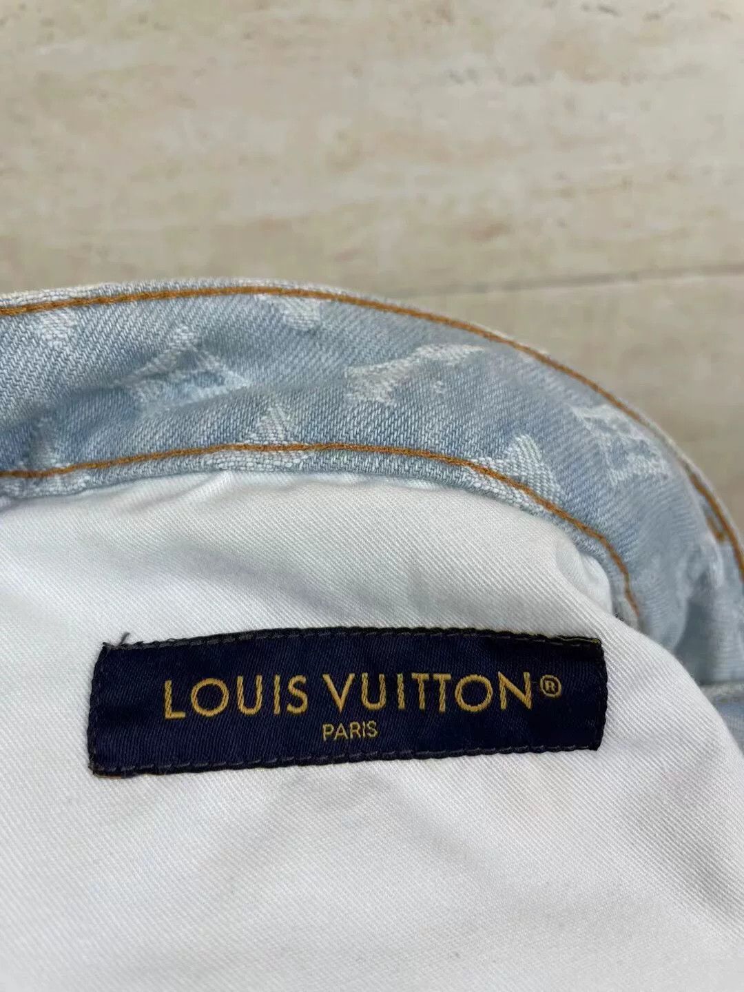 Louis Vuitton Louis Vuitton Tyler Collaboration Colorful Logo Jeans Size US 33 - 5 Thumbnail