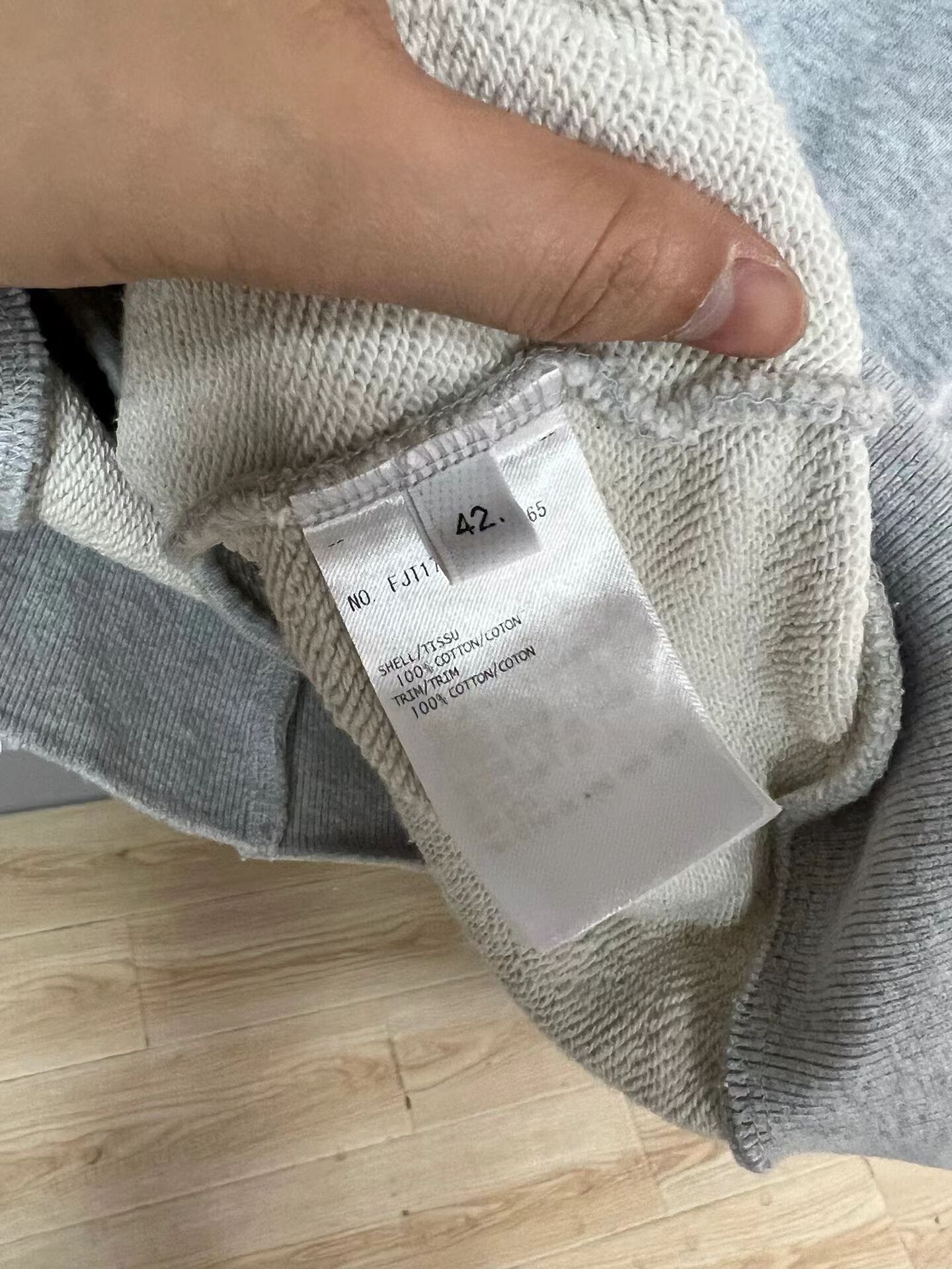 Thom Browne thom browne striped gray hoodie Size US M / EU 48-50 / 2 - 4 Thumbnail