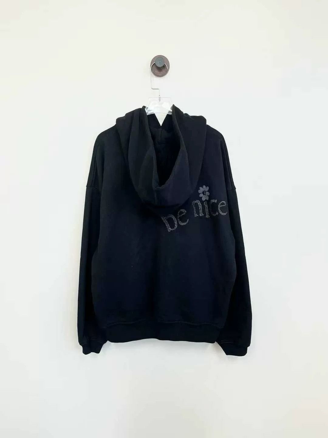 Dior black embroidered logo hooded sweatshirt Size XS / US 0-2 / IT 36-38 - 2 Thumbnail