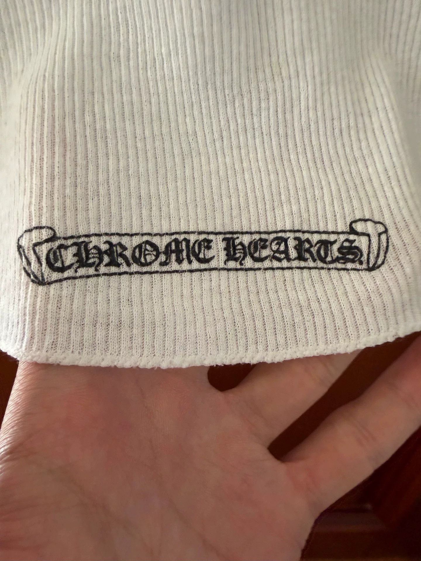 Chrome Hearts chrome hearts white tank top with logo Size L / US 10 / IT 46 - 6 Thumbnail
