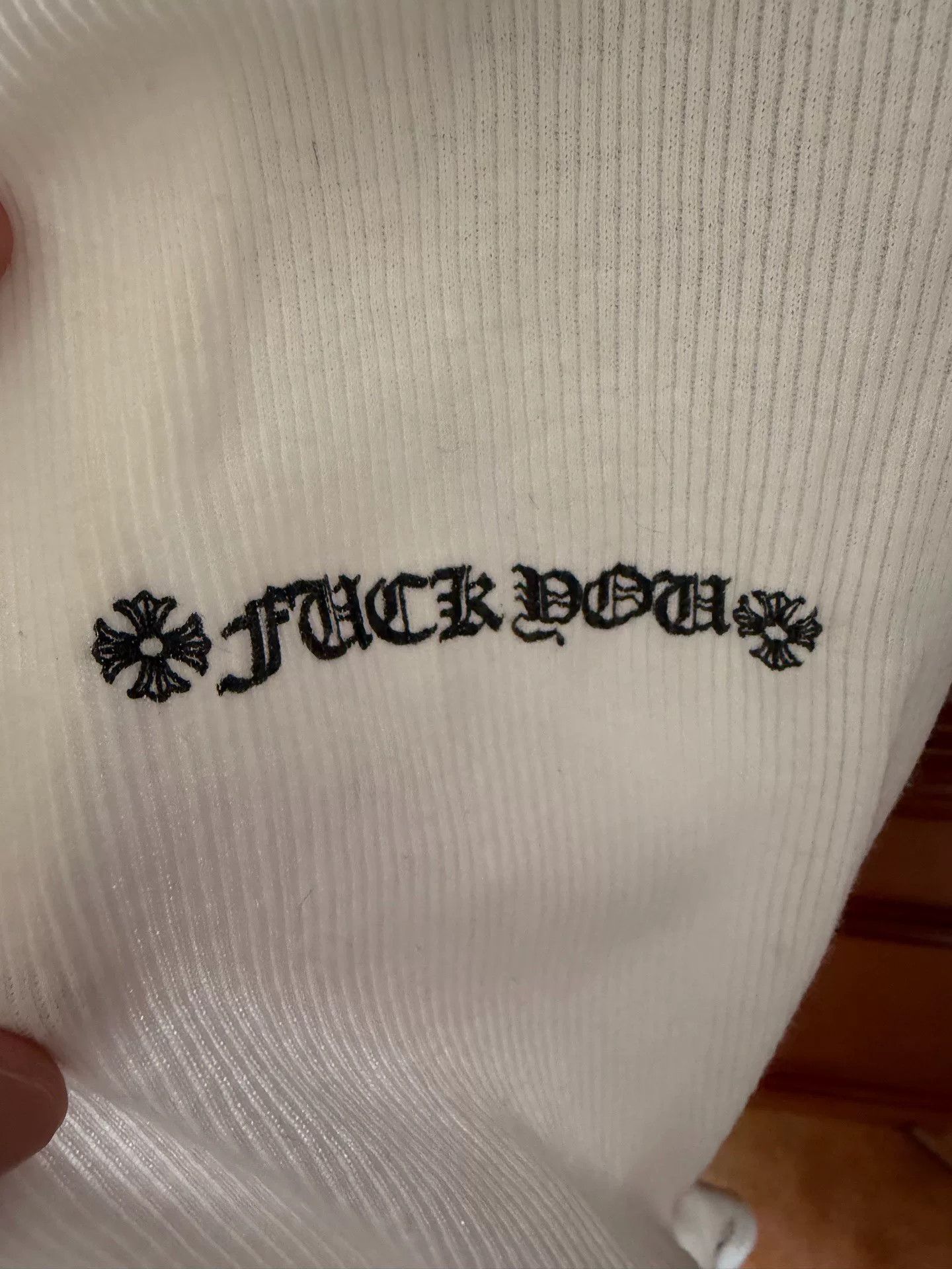 Chrome Hearts chrome hearts white tank top with logo Size L / US 10 / IT 46 - 4 Thumbnail