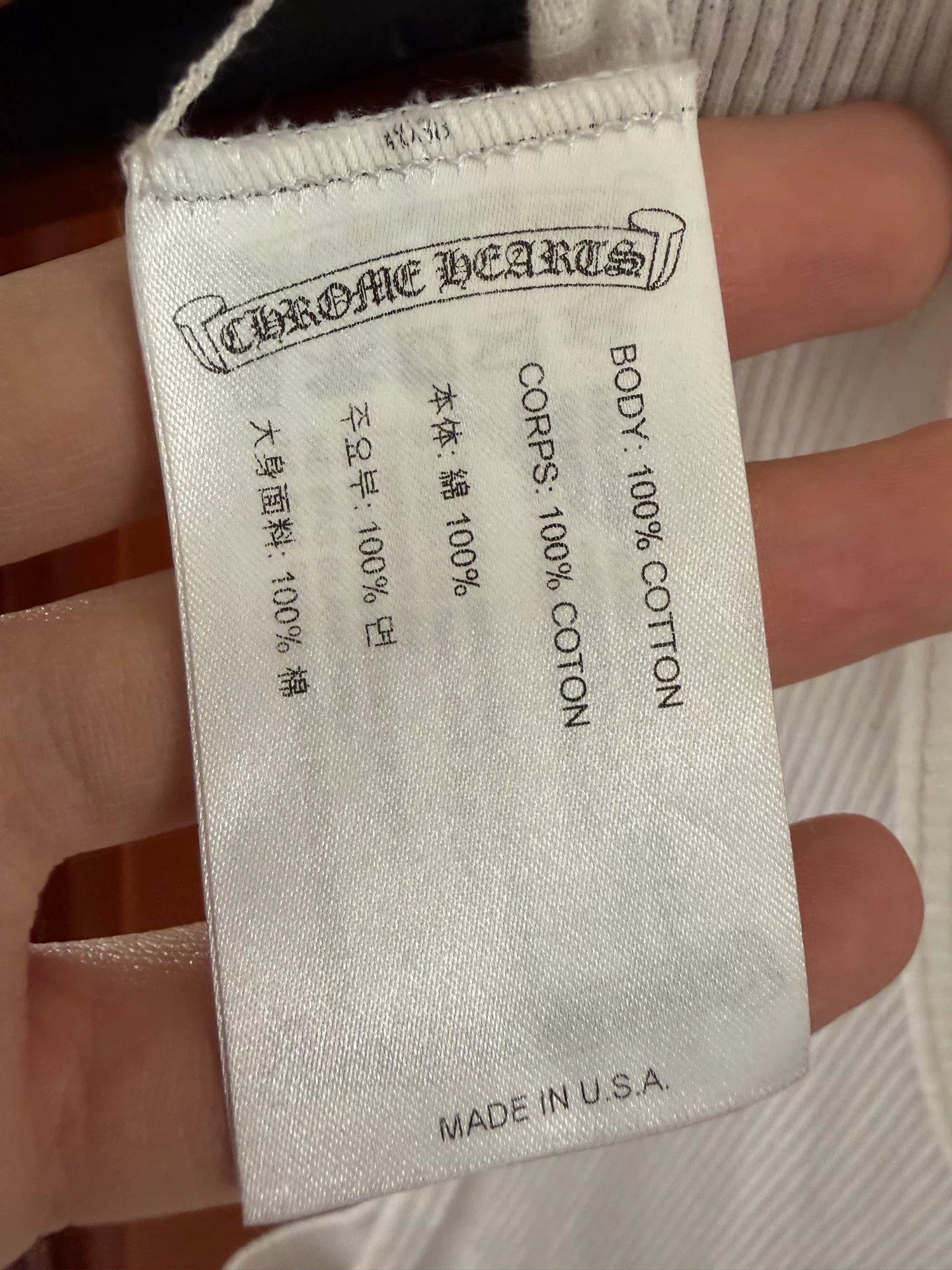 Chrome Hearts chrome hearts white tank top with logo Size L / US 10 / IT 46 - 8 Thumbnail