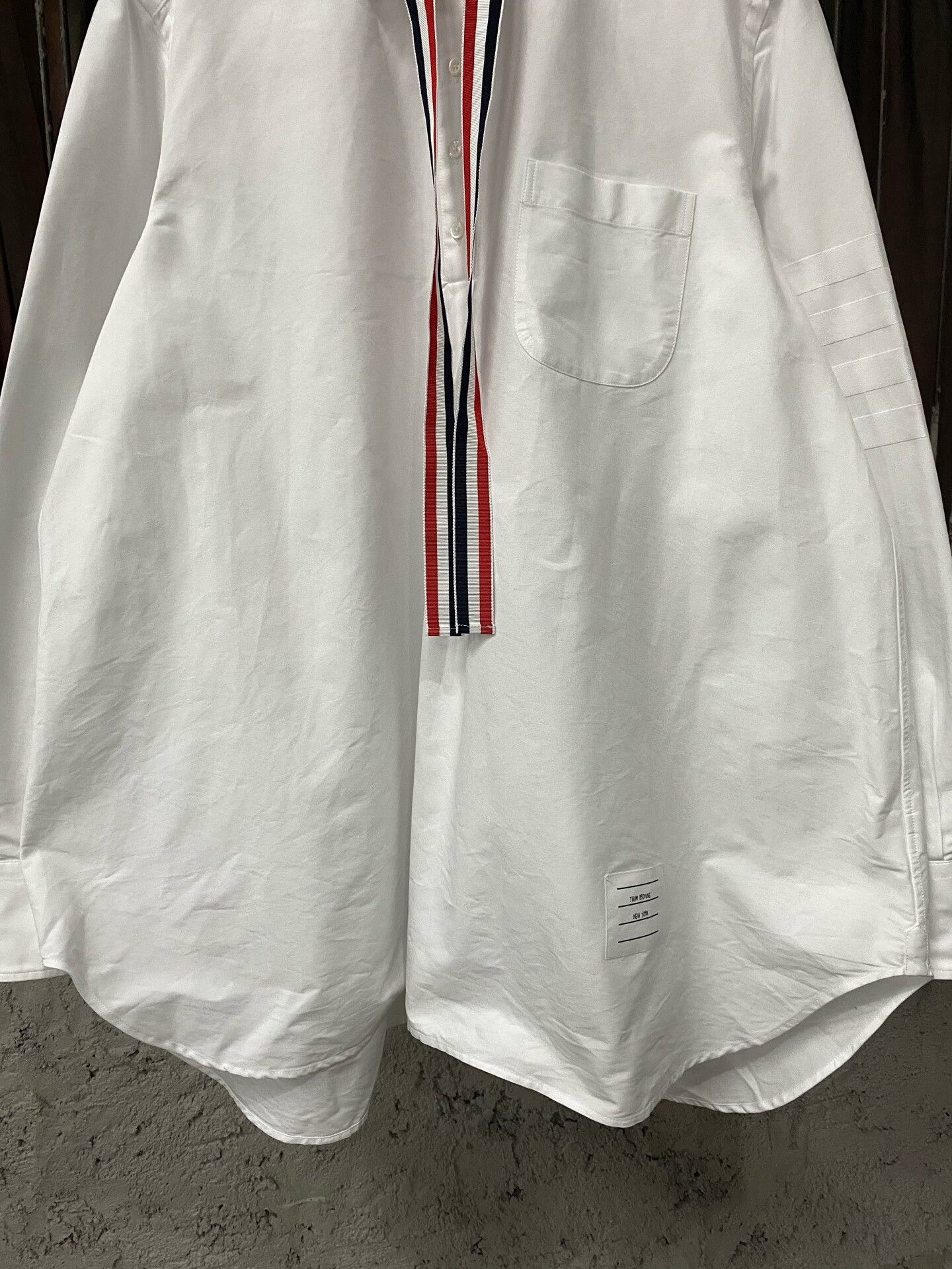 Thom Browne thom browne long sleeve white shirt Size US M / EU 48-50 / 2 - 4 Thumbnail