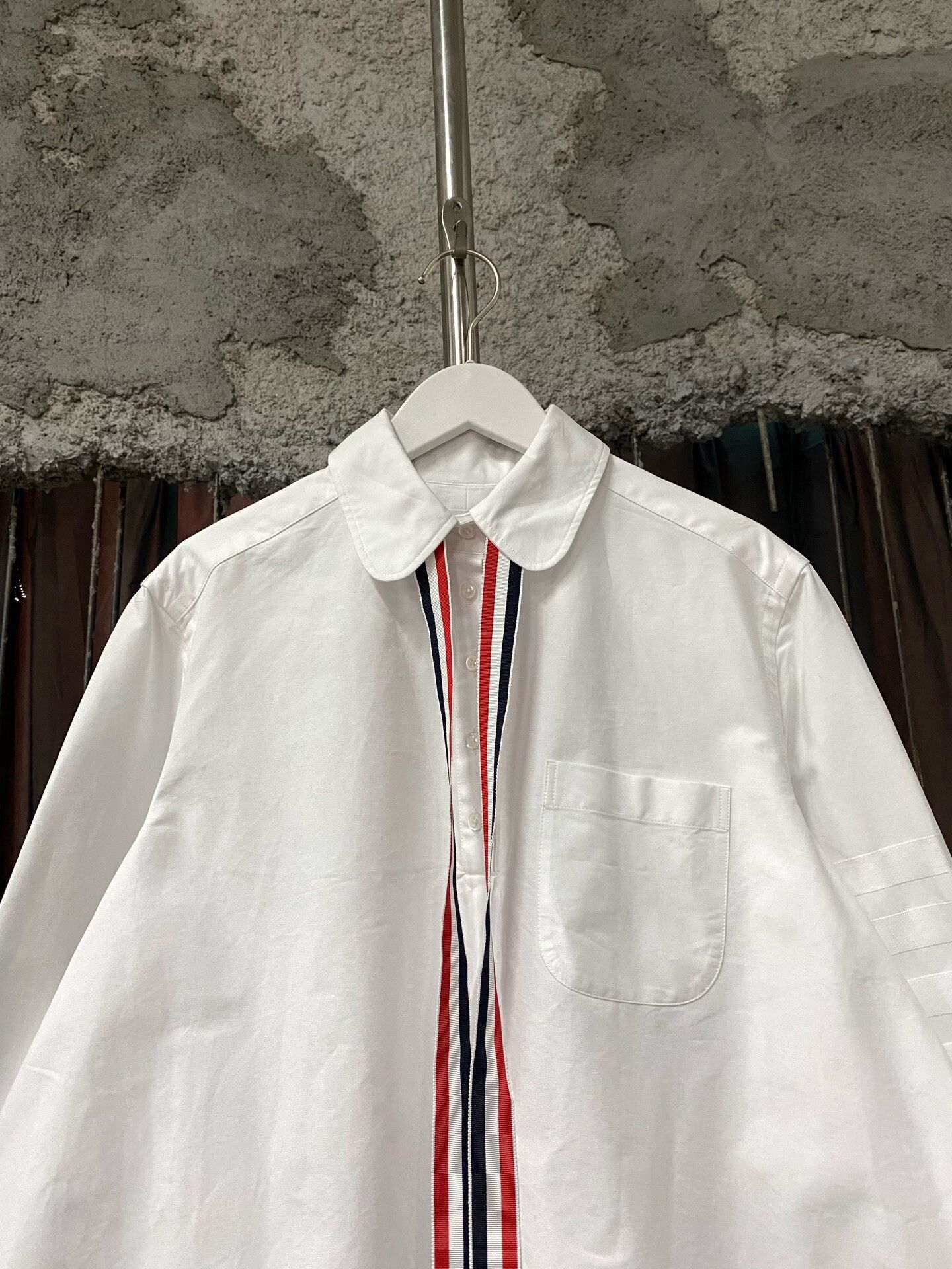 Thom Browne thom browne long sleeve white shirt Size US M / EU 48-50 / 2 - 3 Thumbnail