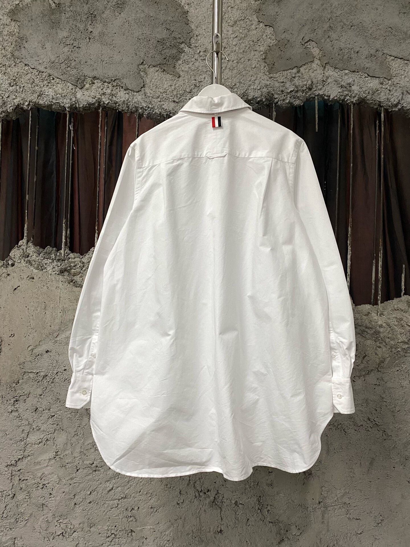 Thom Browne thom browne long sleeve white shirt Size US M / EU 48-50 / 2 - 2 Thumbnail