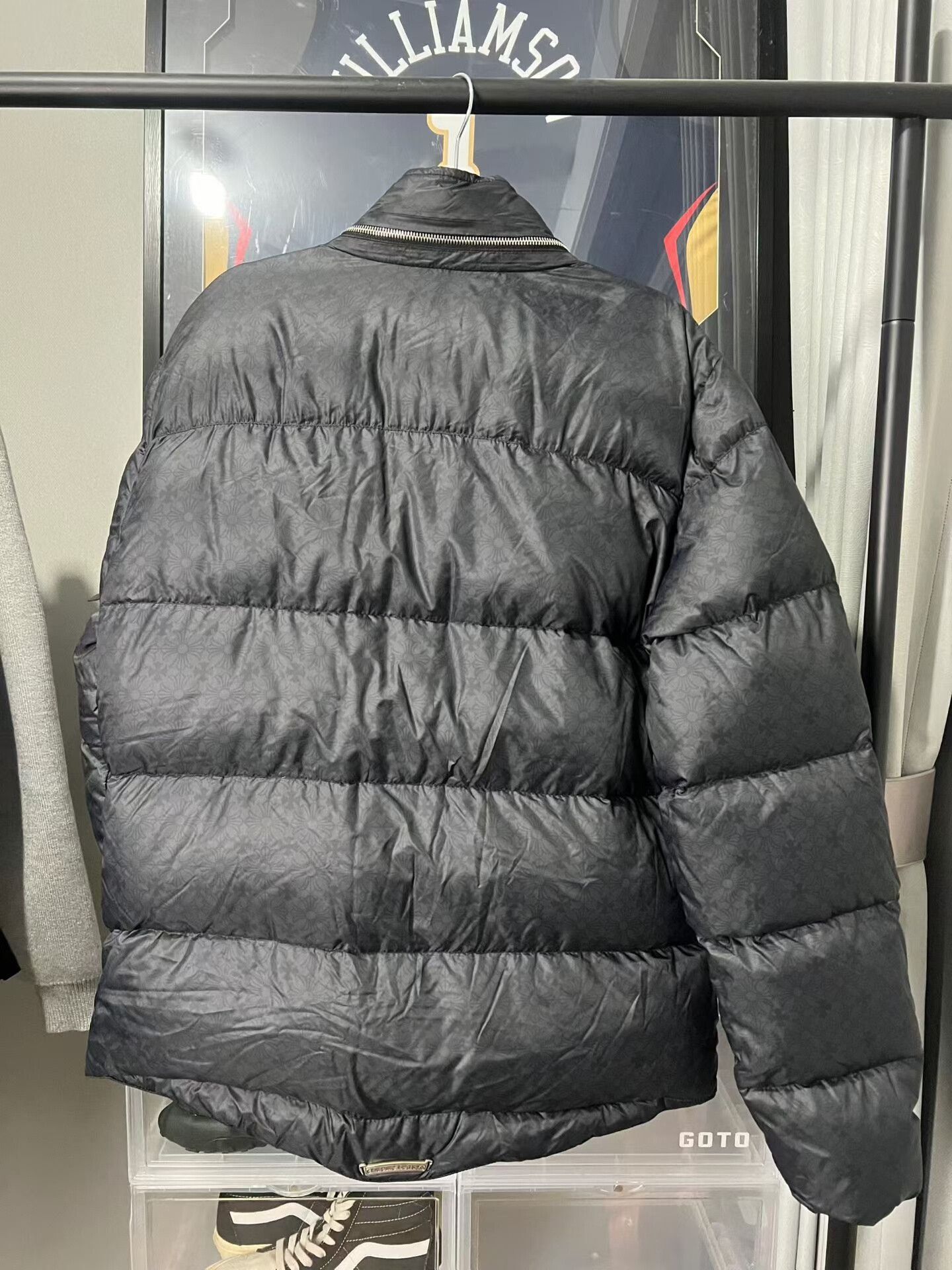 Chrome Hearts chrome hearts black pattern puffer jacket Size US L / EU 52-54 / 3 - 2 Thumbnail