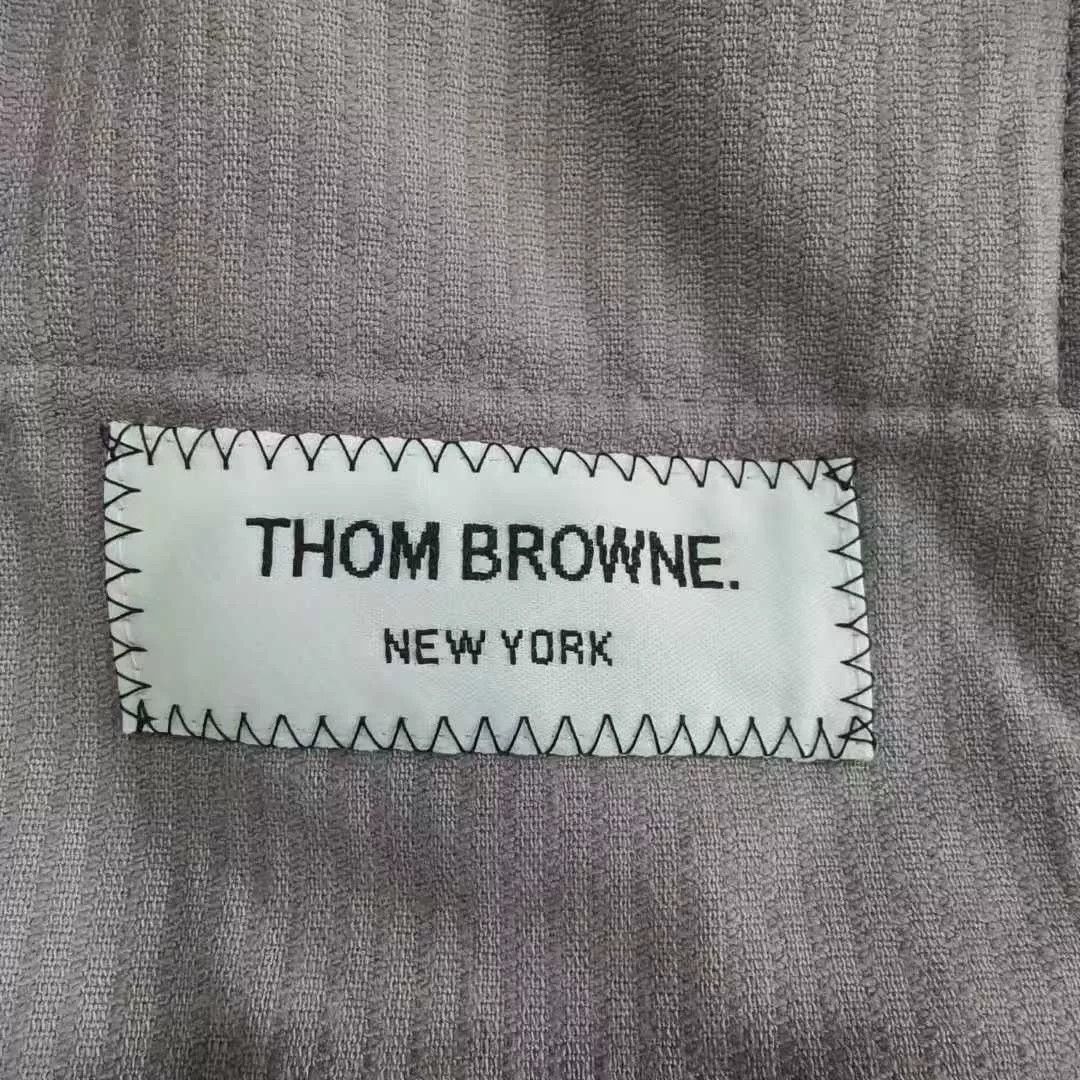 Thom Browne thom browne gray corduroy long sleeve shirt Size US S / EU 44-46 / 1 - 3 Thumbnail