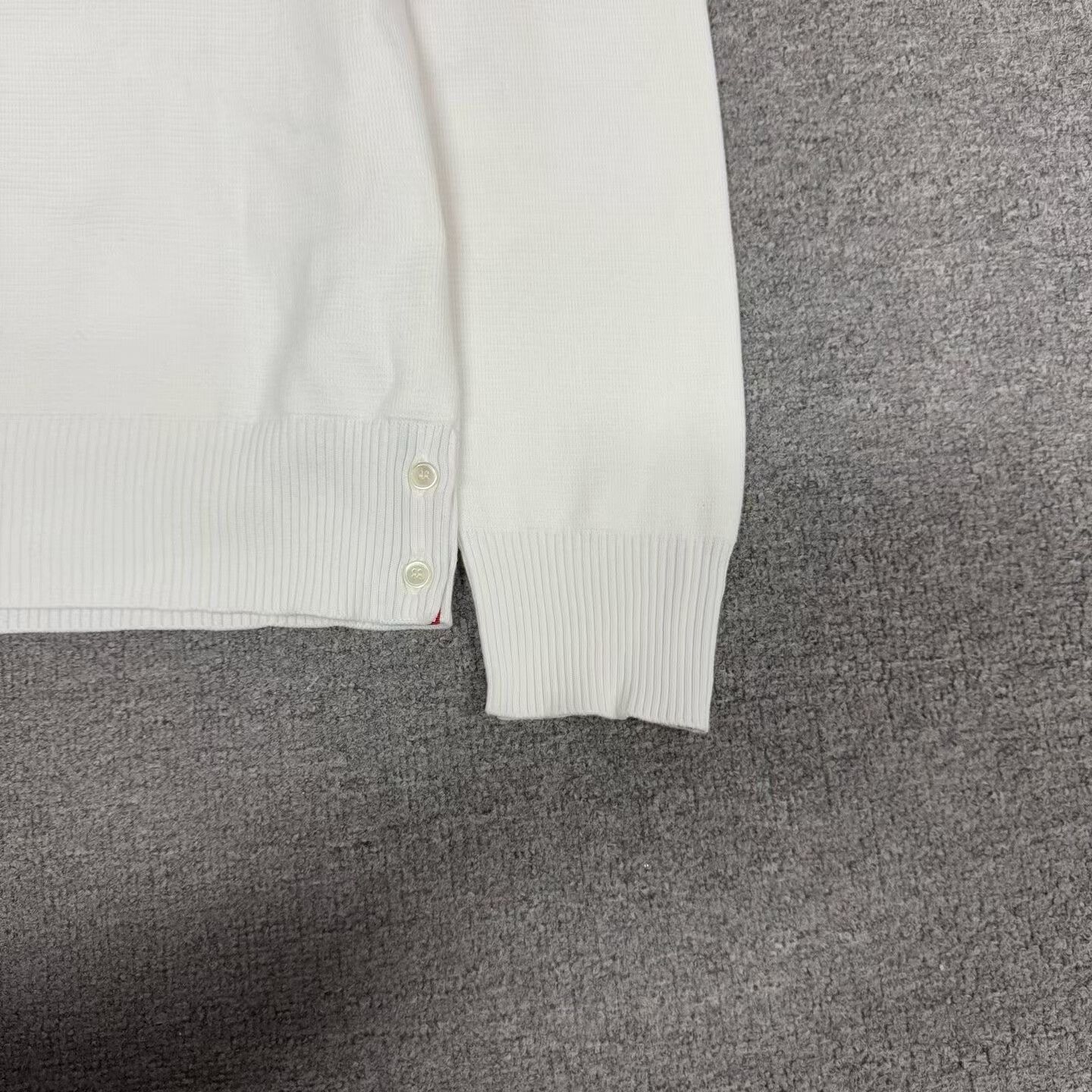 Thom Browne thom browne striped knit sweater in white Size US M / EU 48-50 / 2 - 4 Thumbnail
