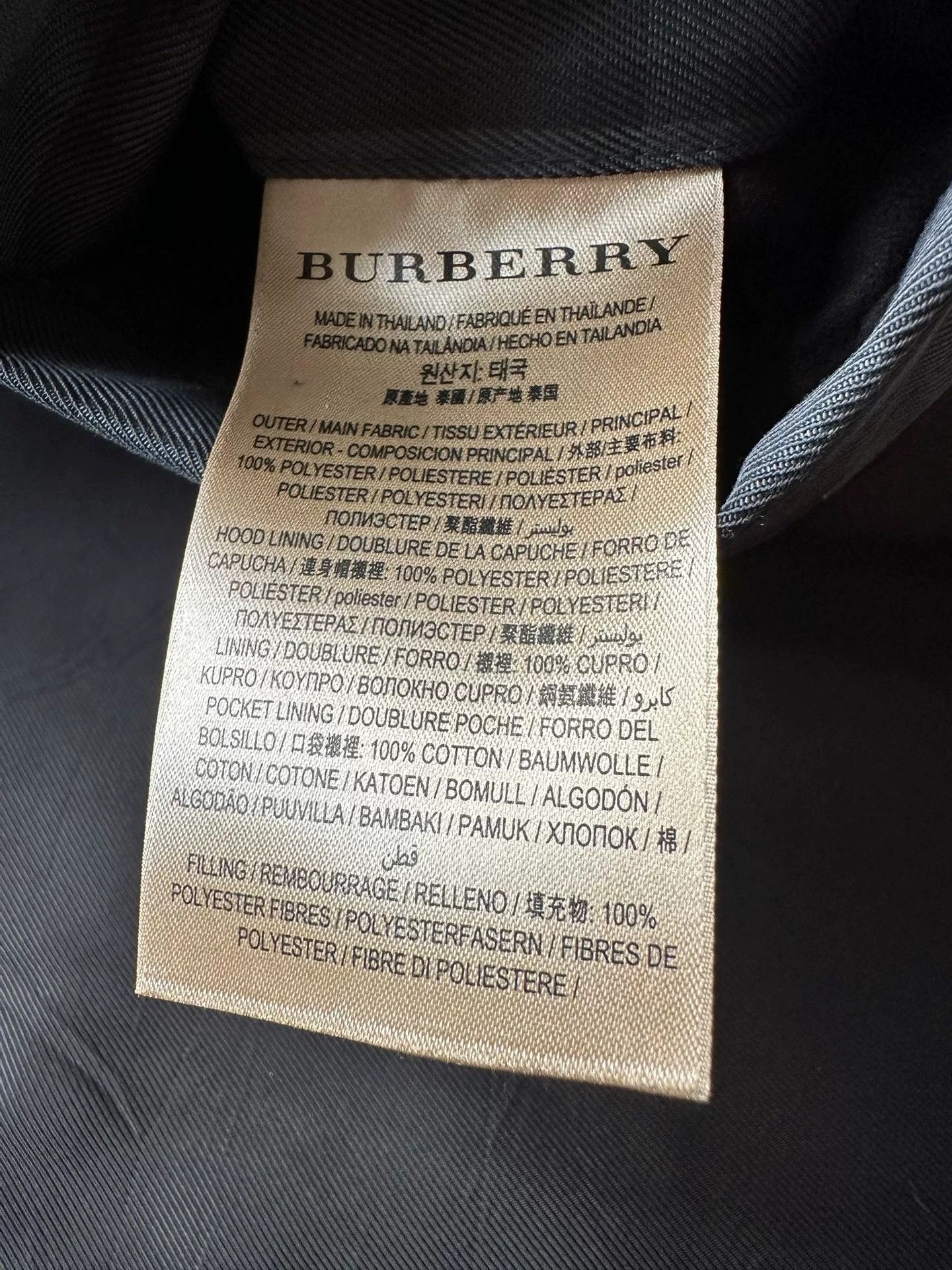 Burberry burberry oversized hooded jacket with unique design Size US XXL / EU 58 / 5 - 9 Thumbnail