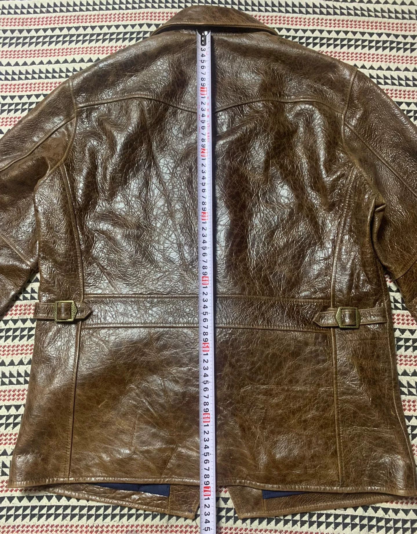 Schott brown leather jacket by Schott Size US L / EU 52-54 / 3 - 8 Thumbnail